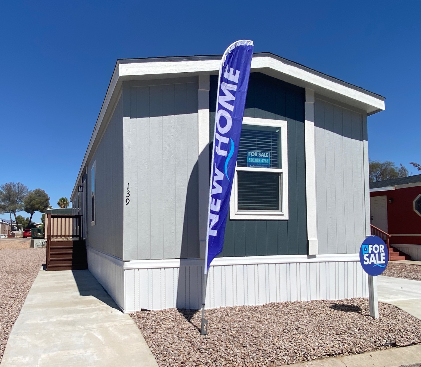 A photo of the home