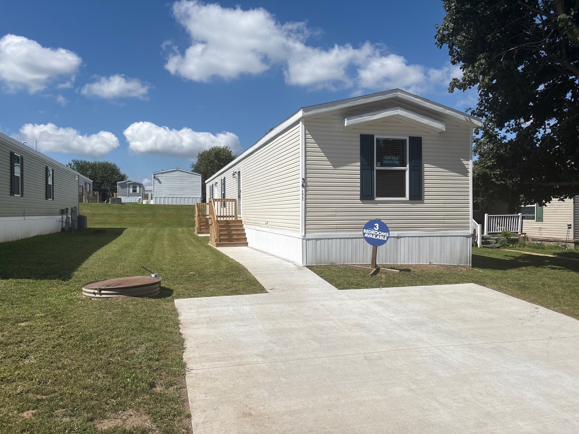 A photo of the home