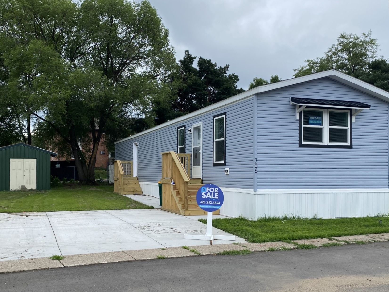 A photo of the home