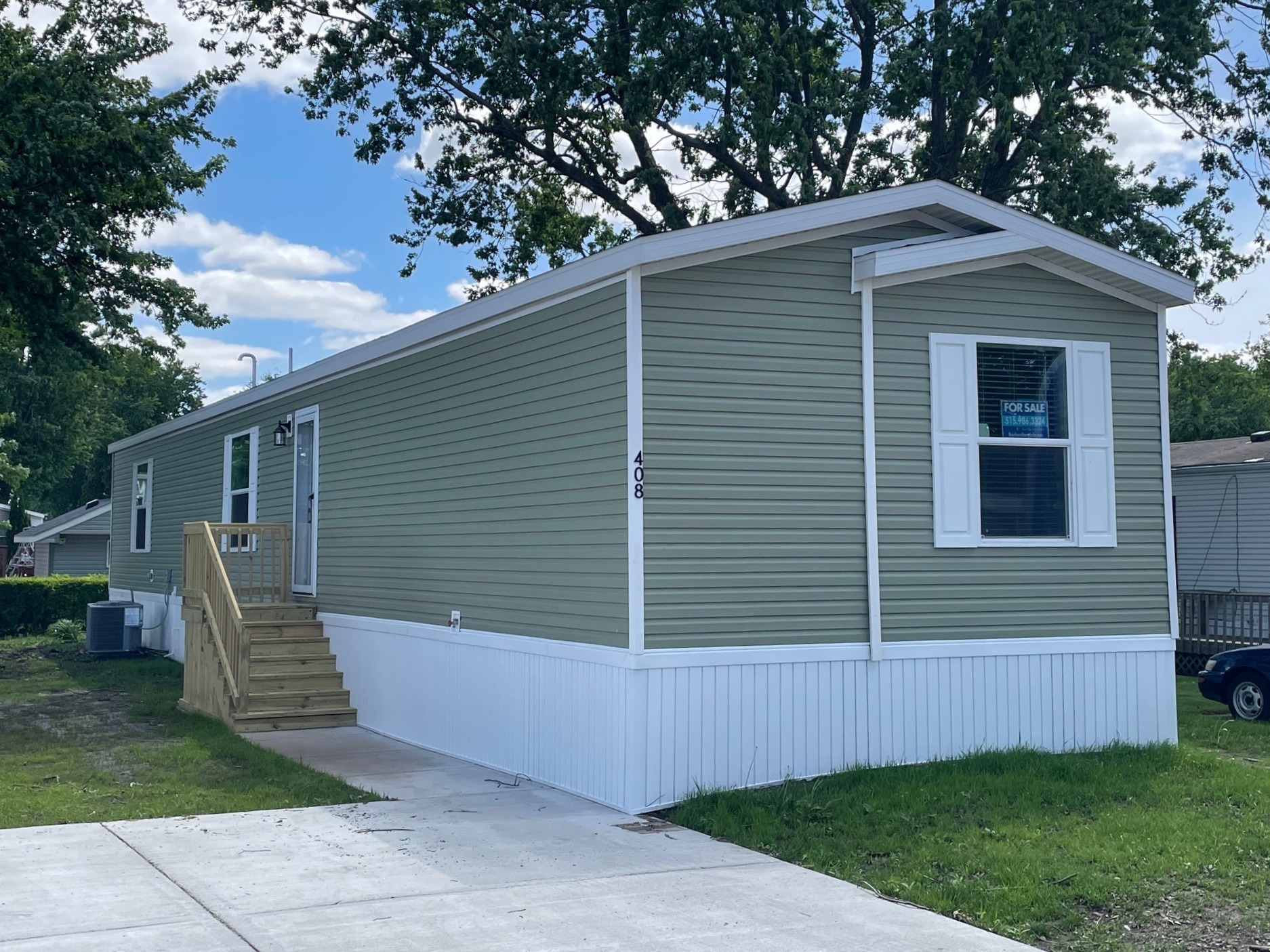 A photo of the home