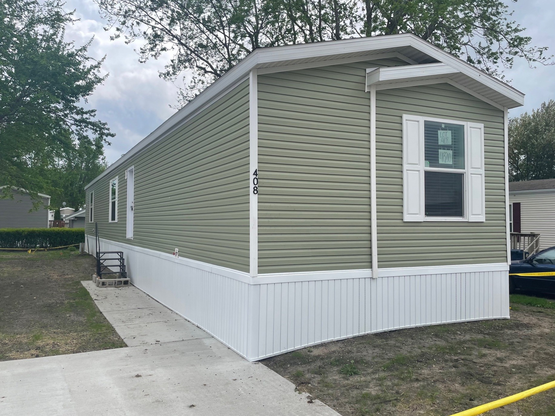 A photo of the home