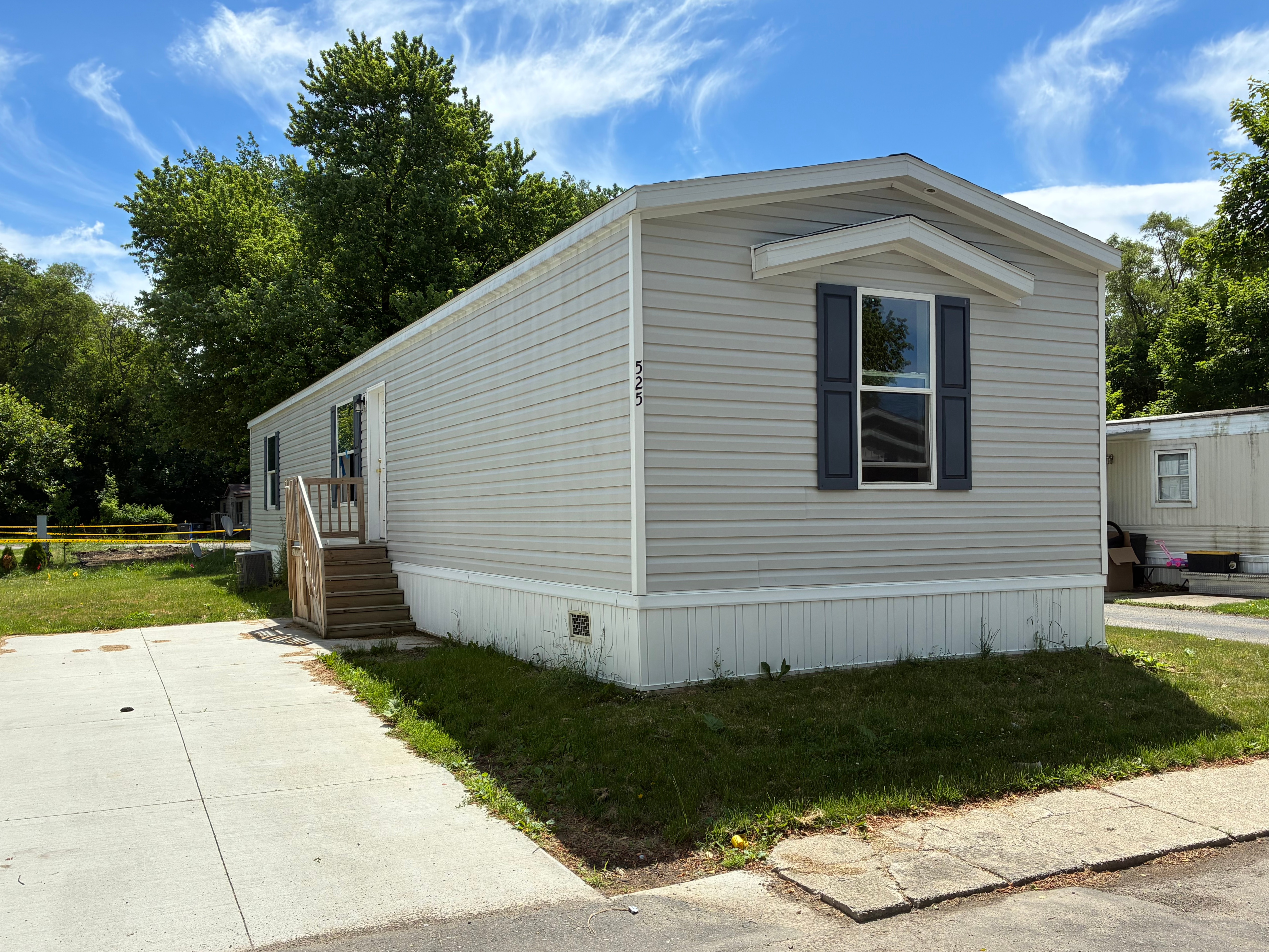 A photo of the home