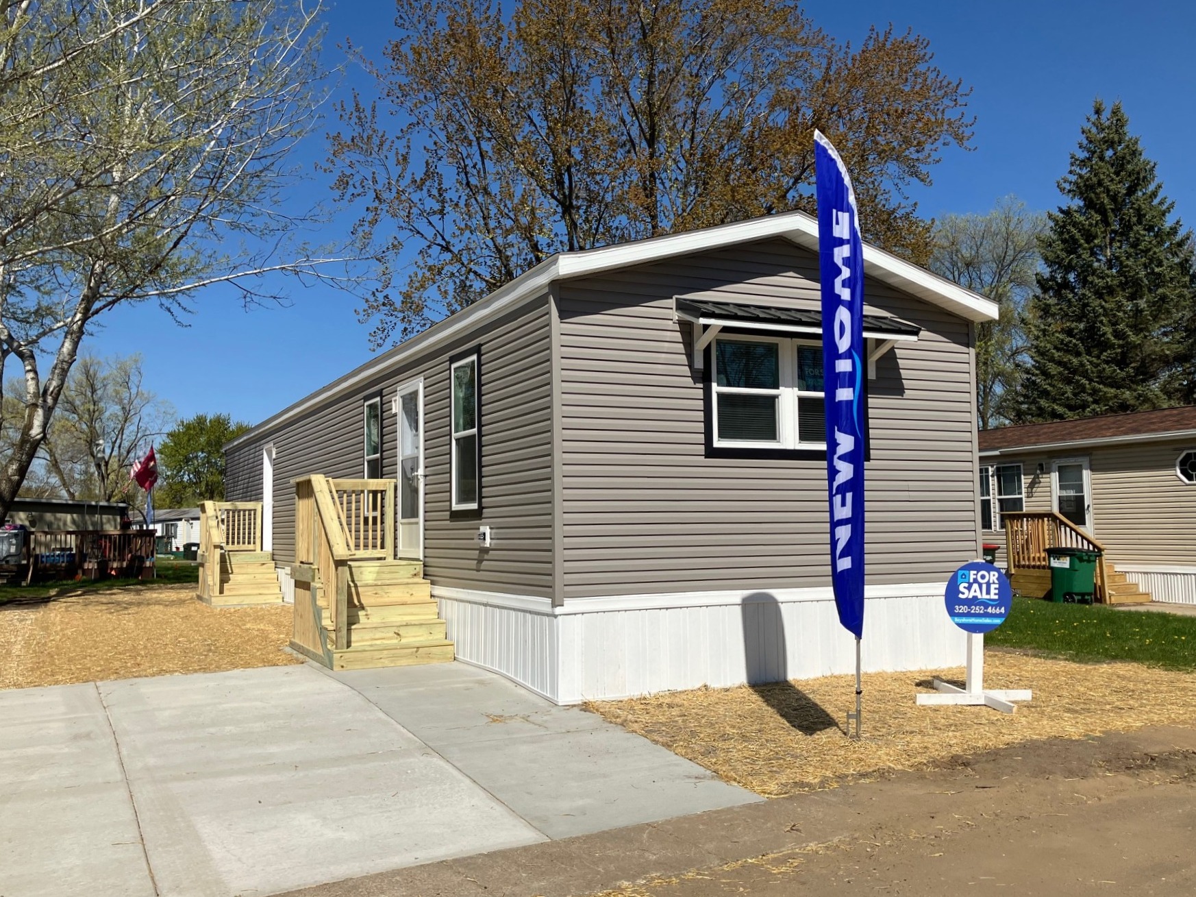 A photo of the home