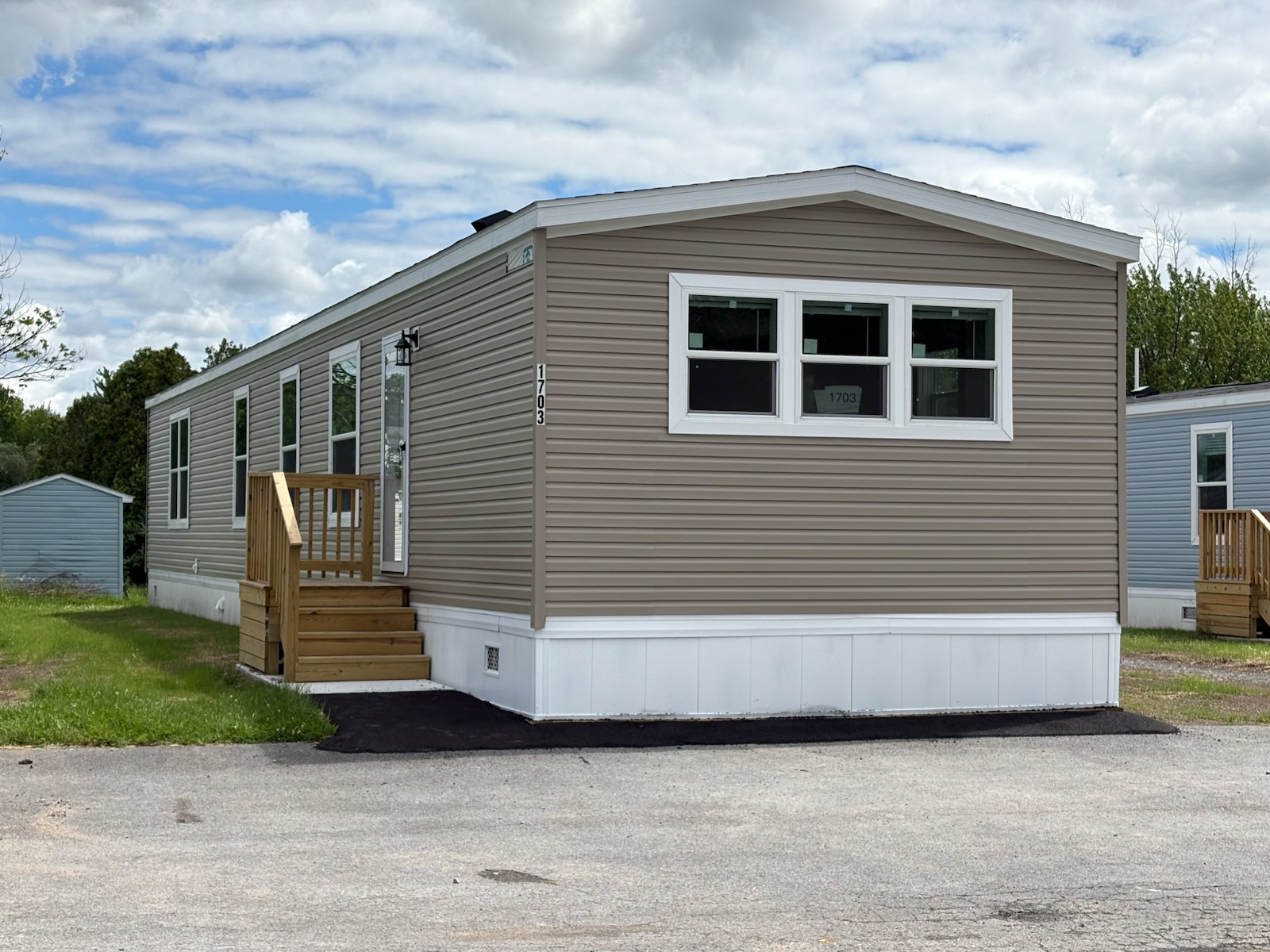 A photo of the home