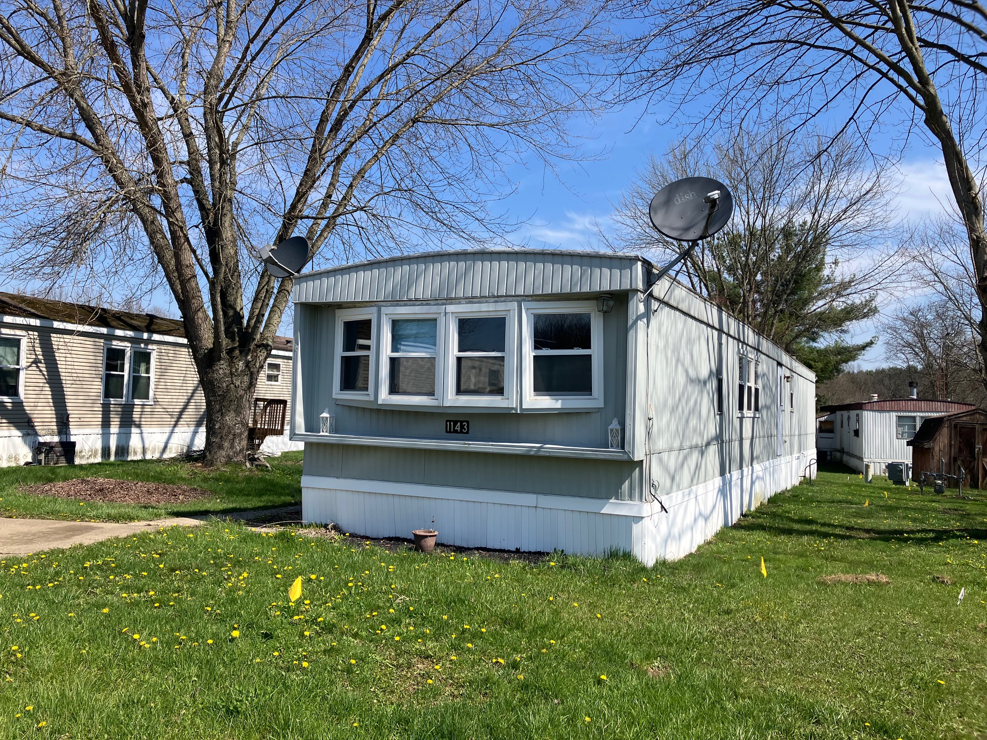 A photo of the home