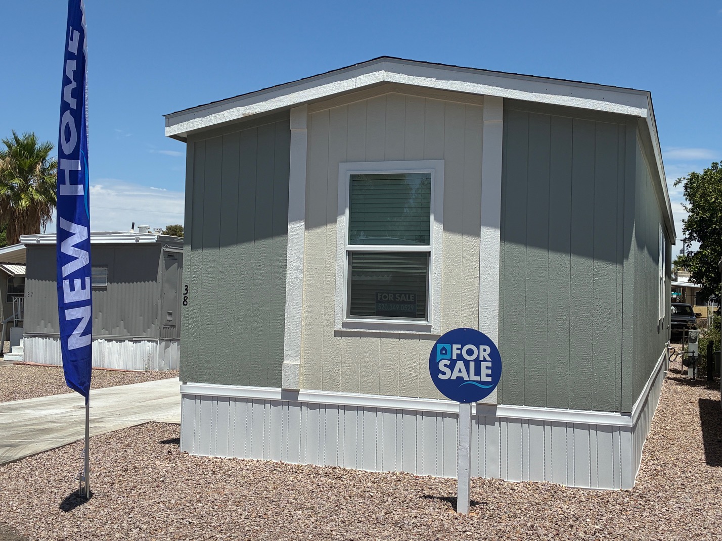 A photo of the home