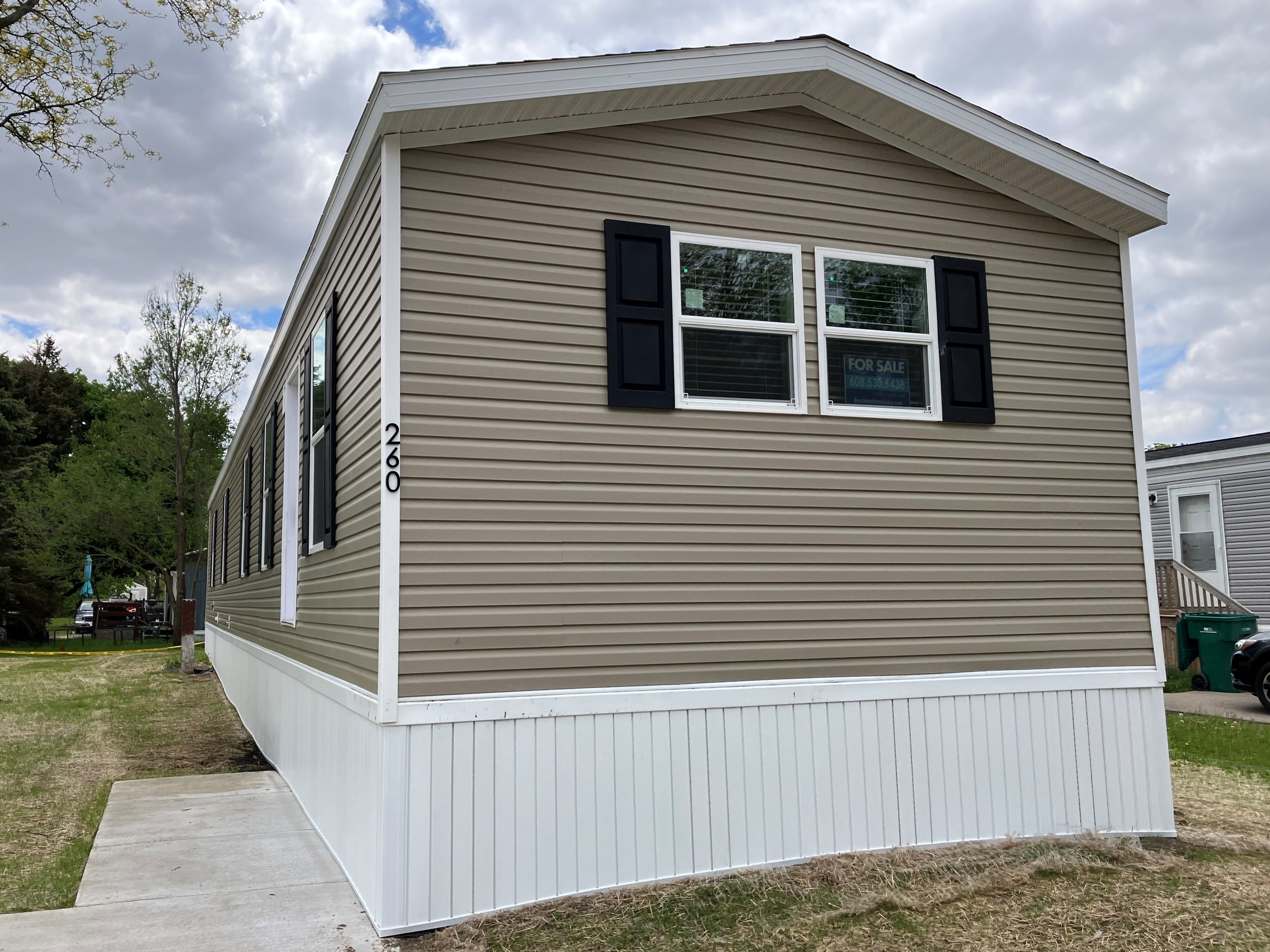 A photo of the home