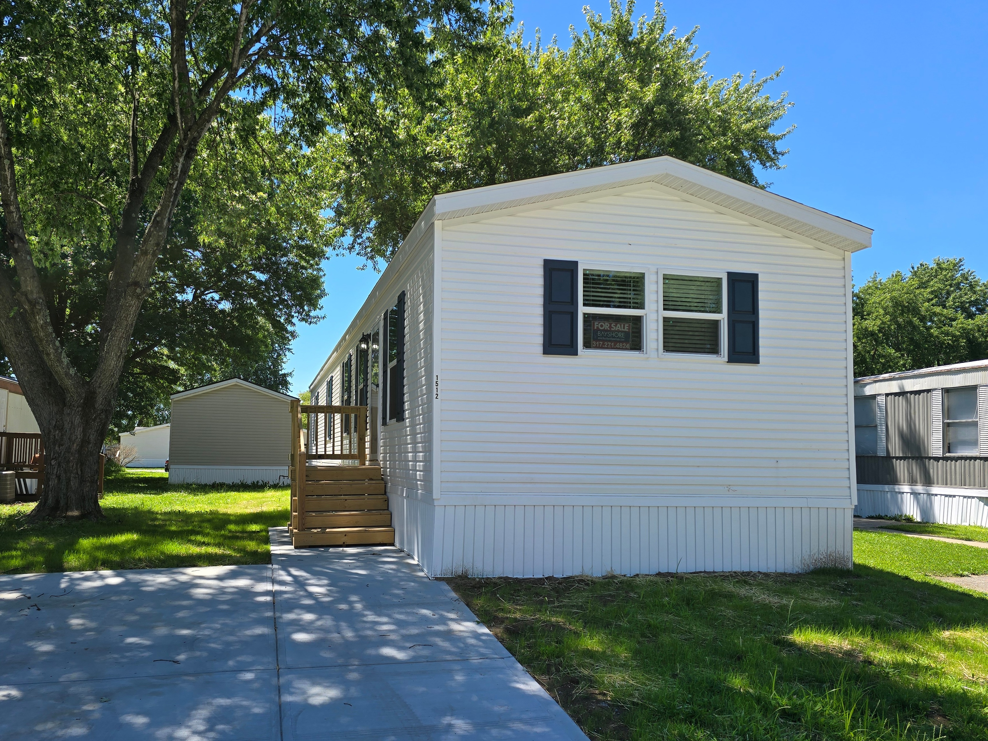 A photo of the home