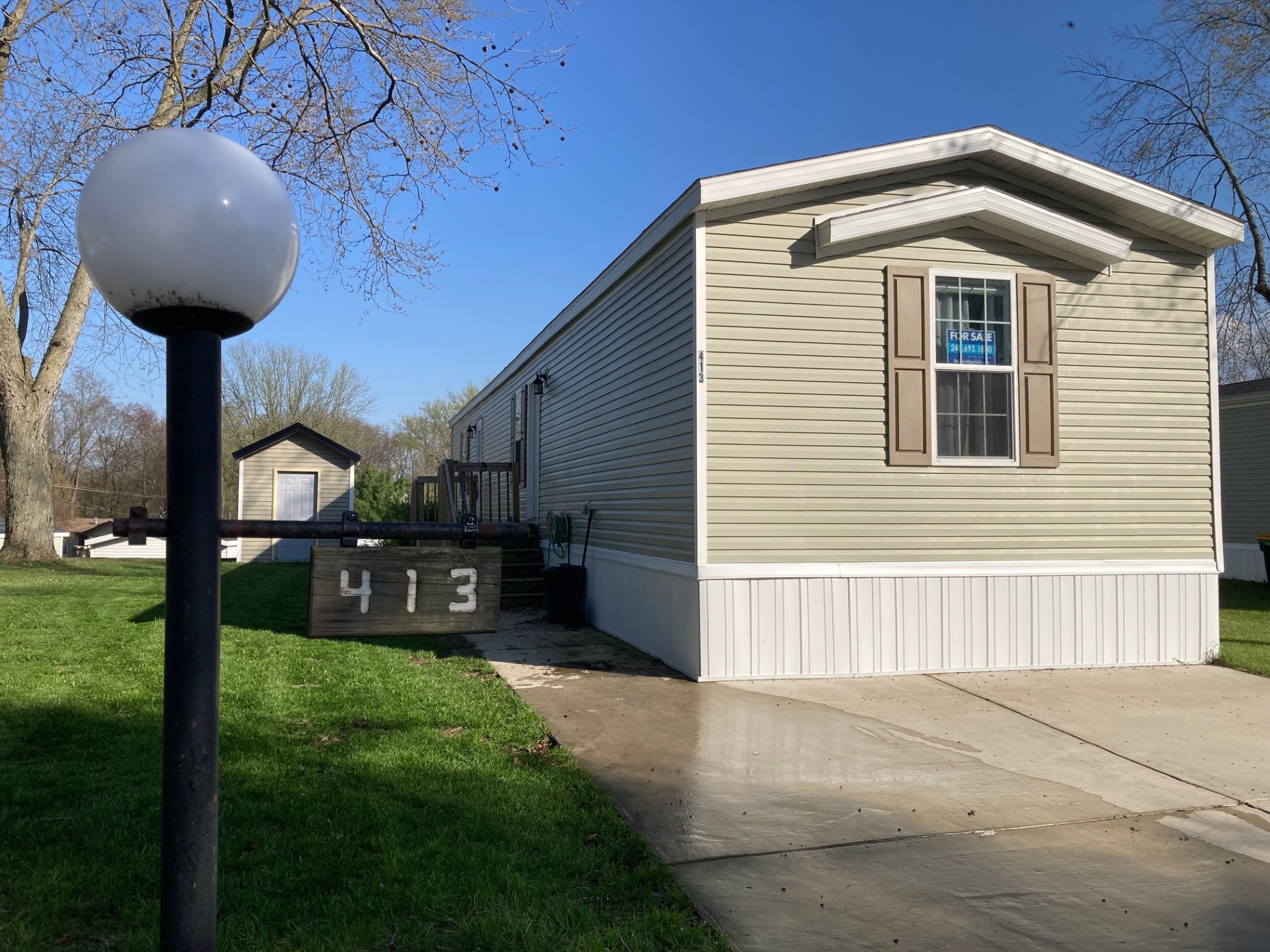 A photo of the home
