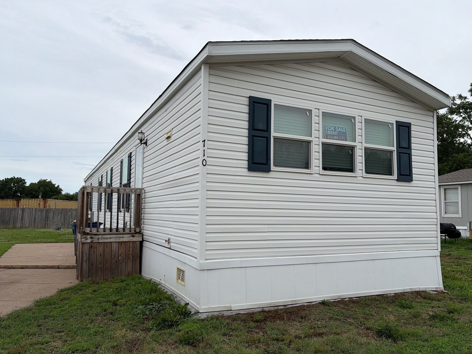 A photo of the home