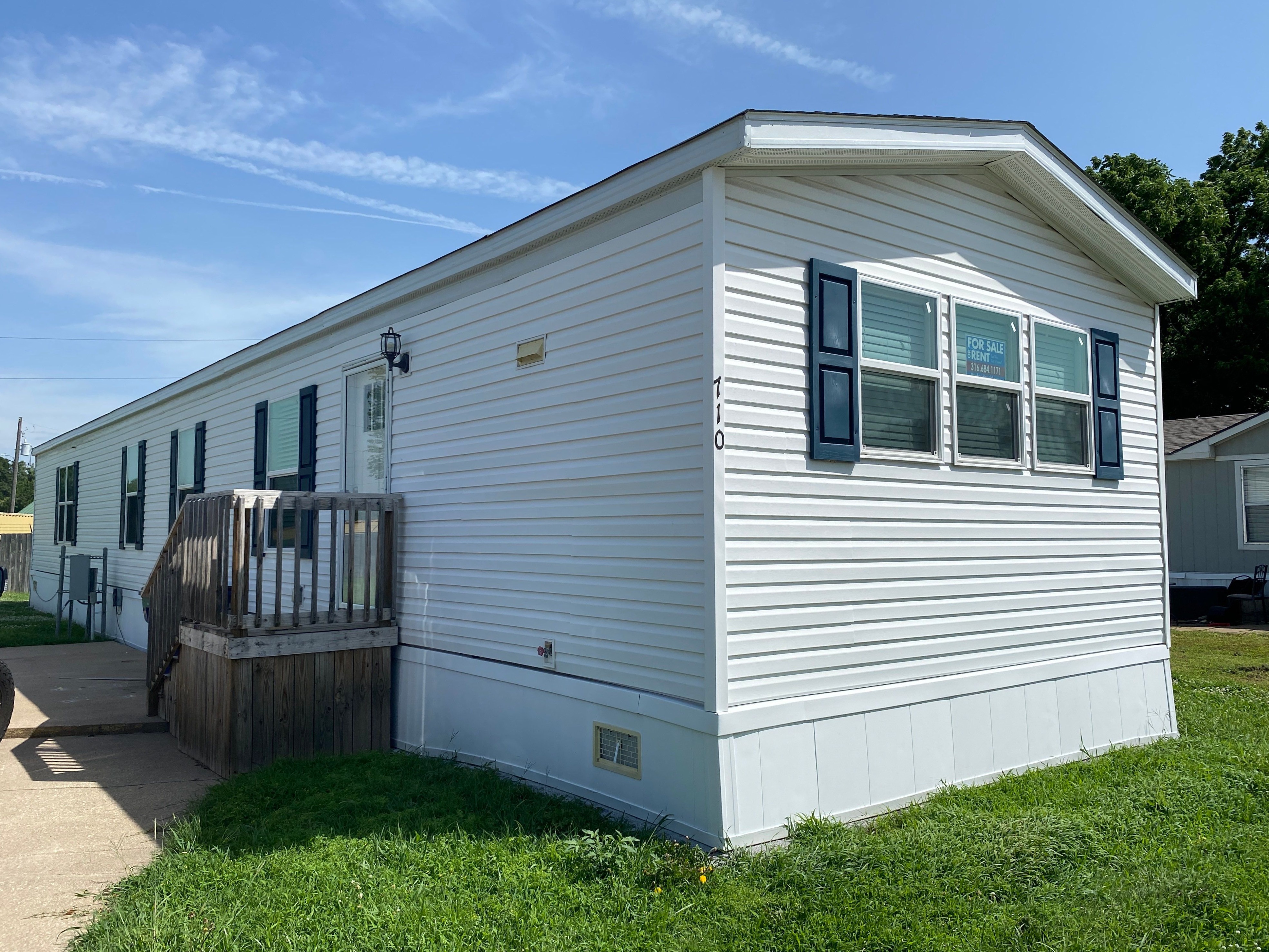 A photo of the home