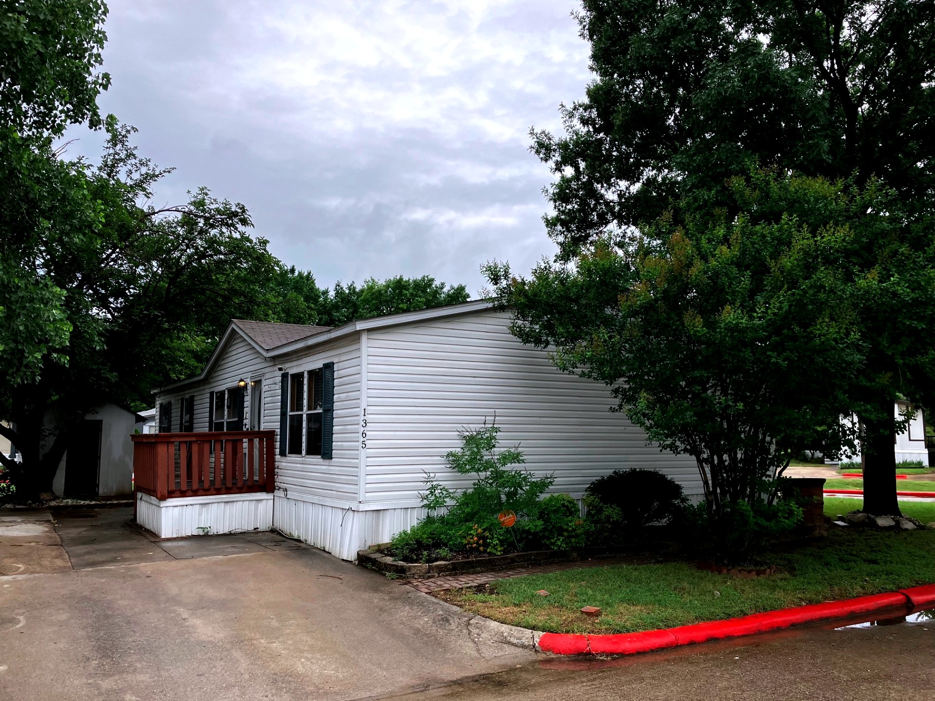 A photo of the home