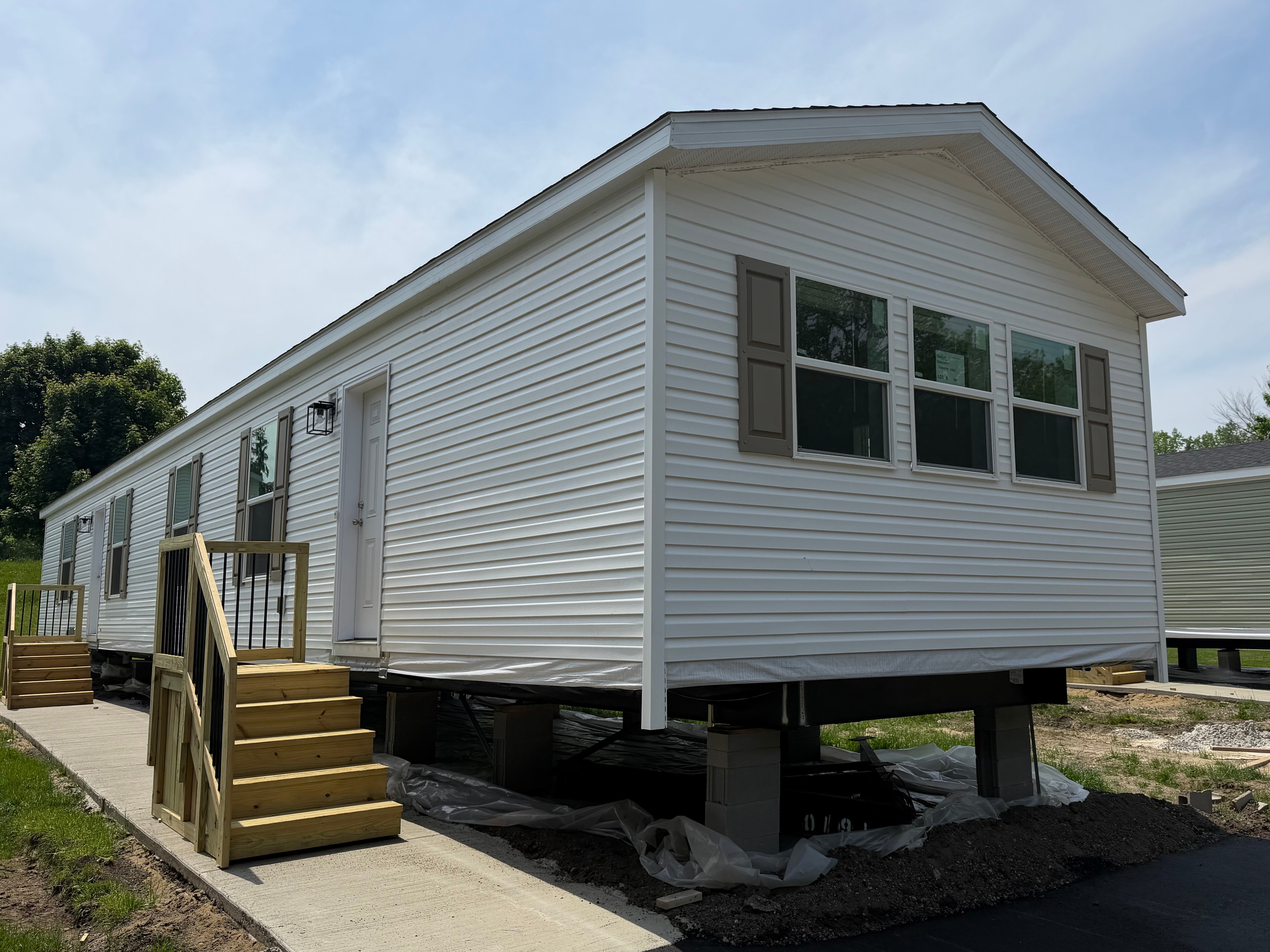 A photo of the home