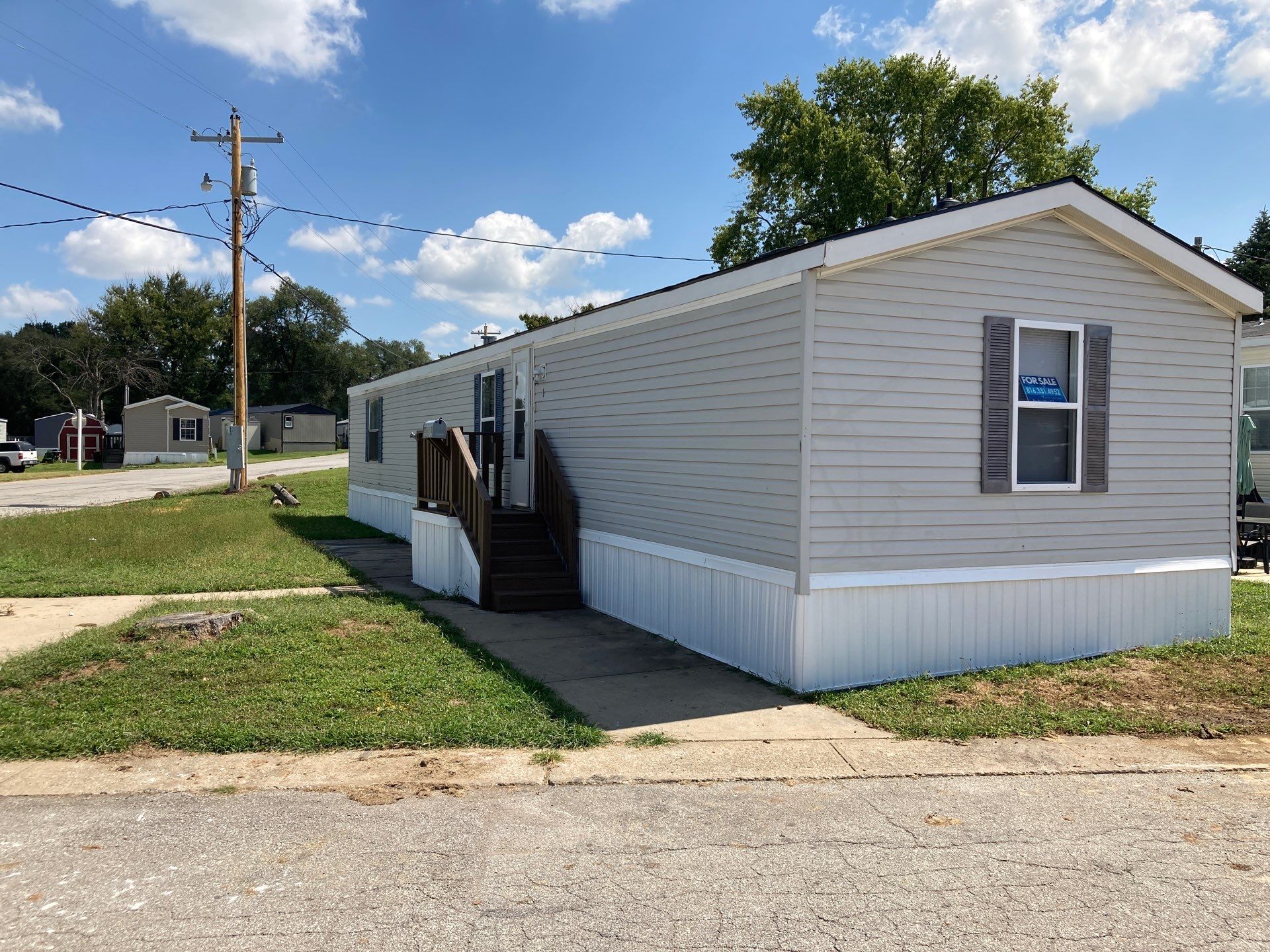 A photo of the home
