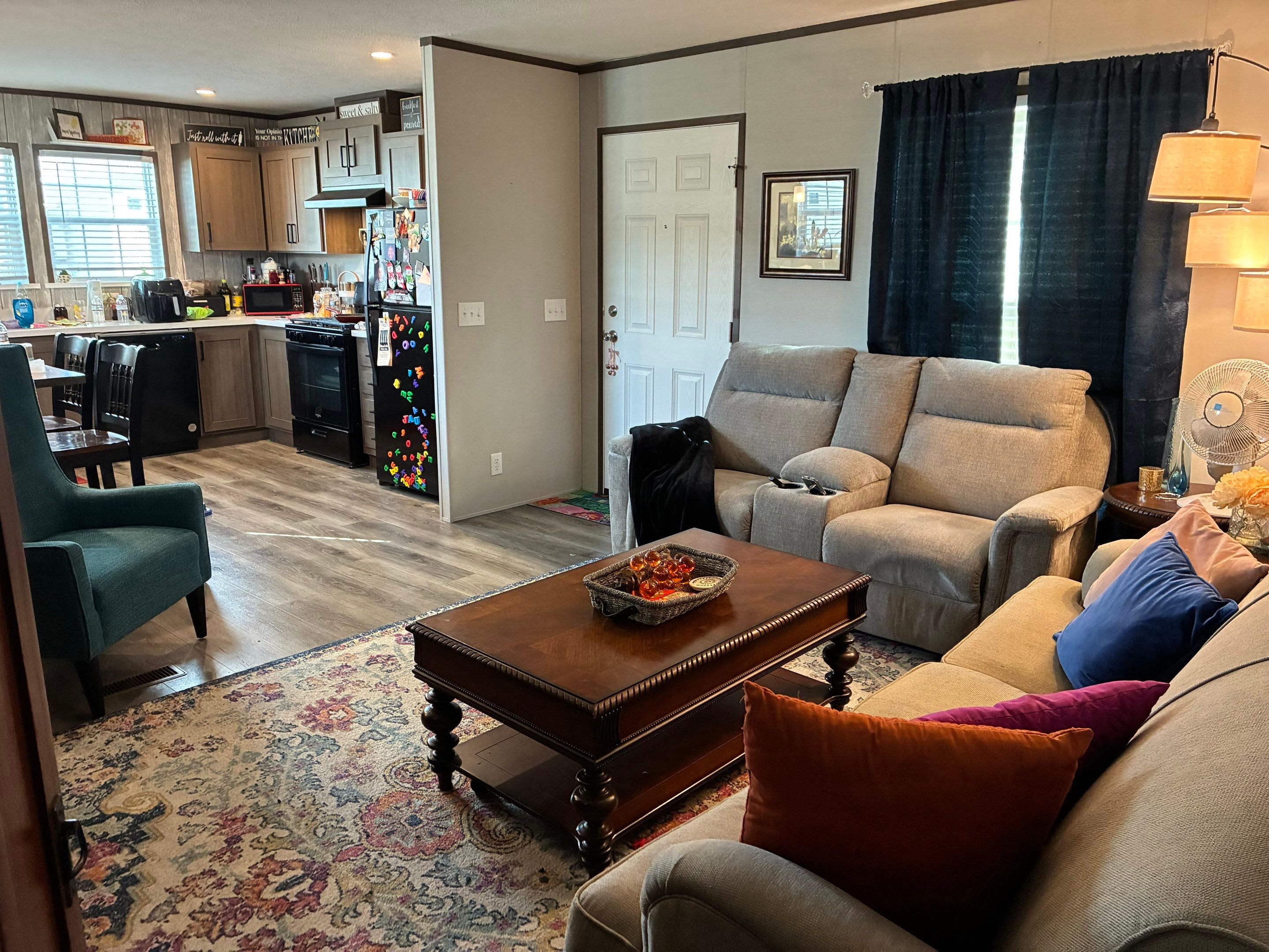 A photo of the home