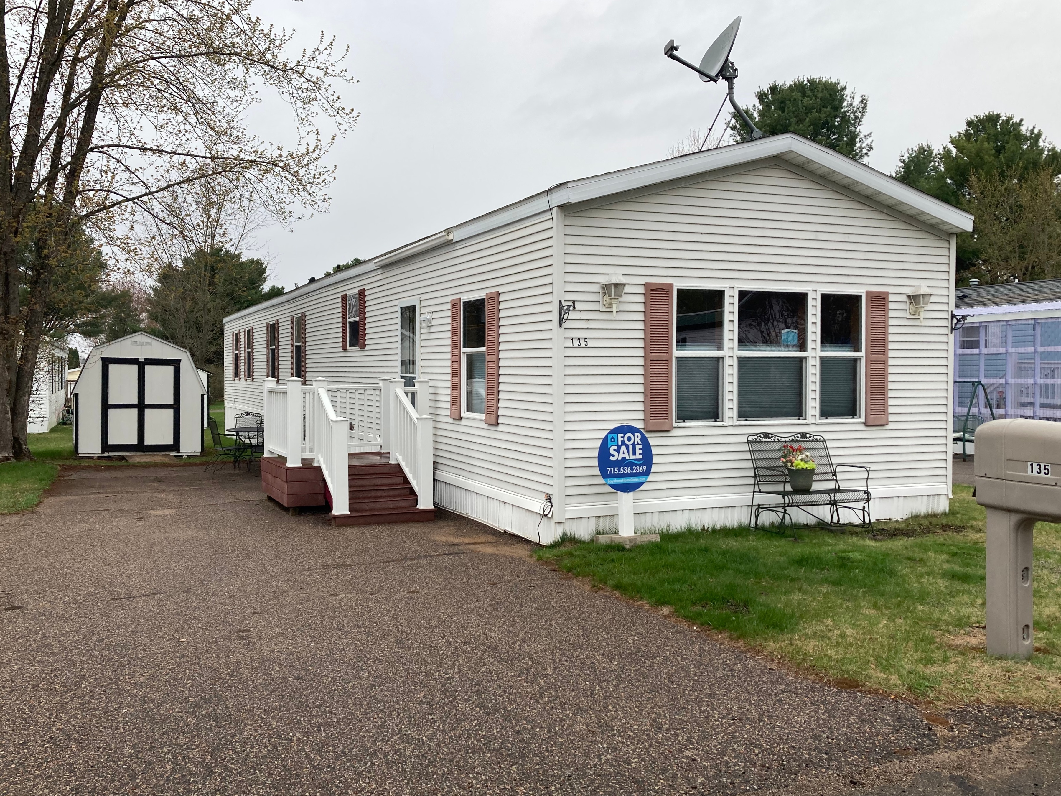 A photo of the home