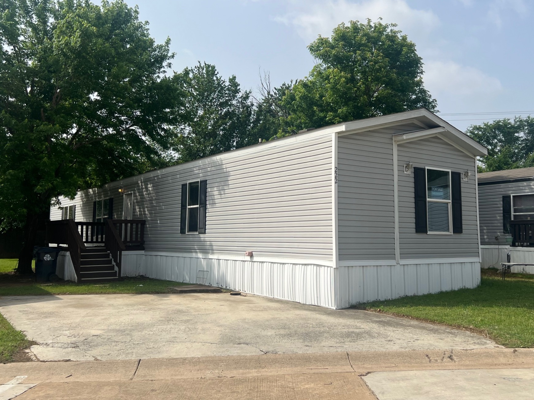 A photo of the home