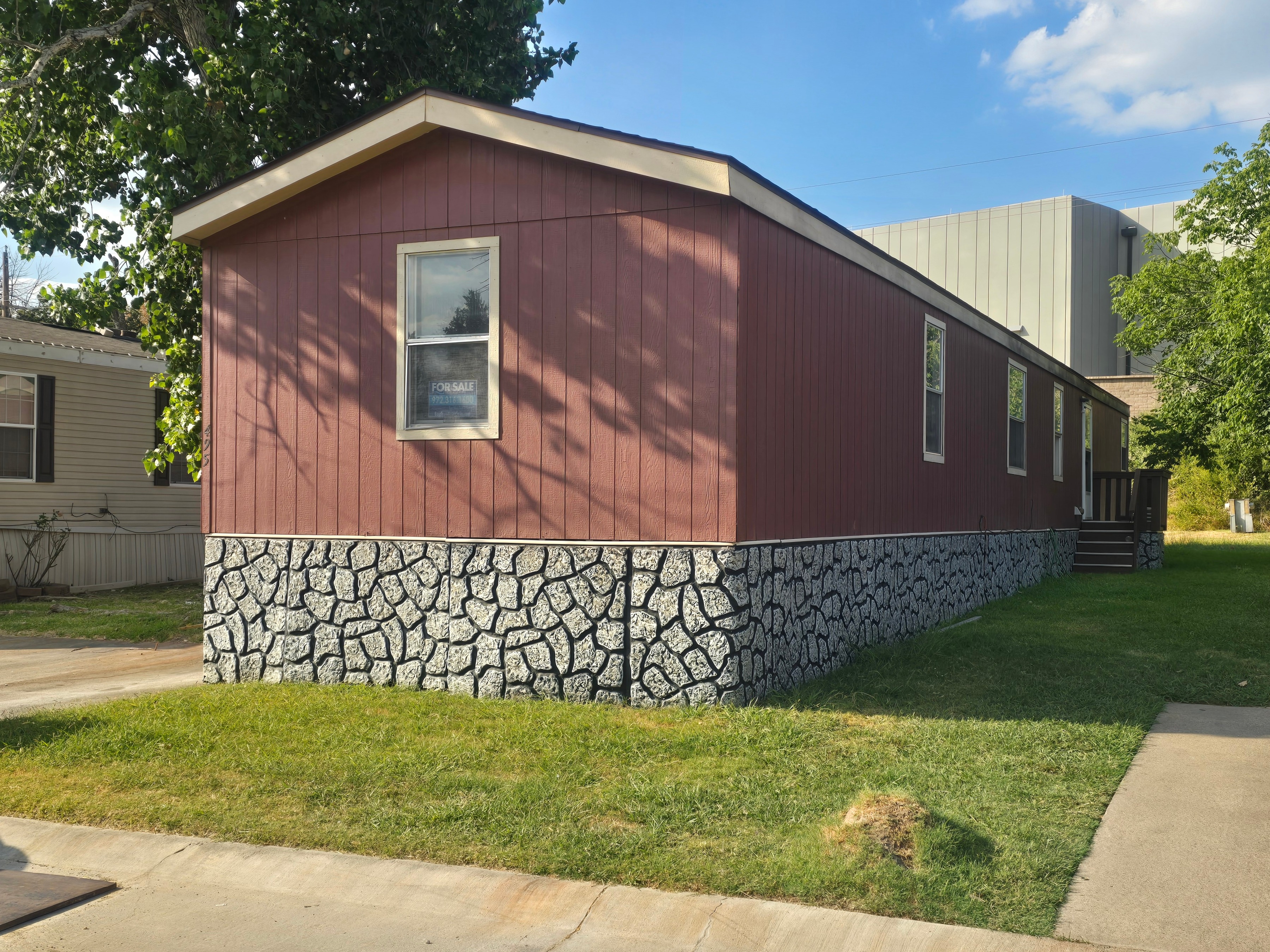 A photo of the home
