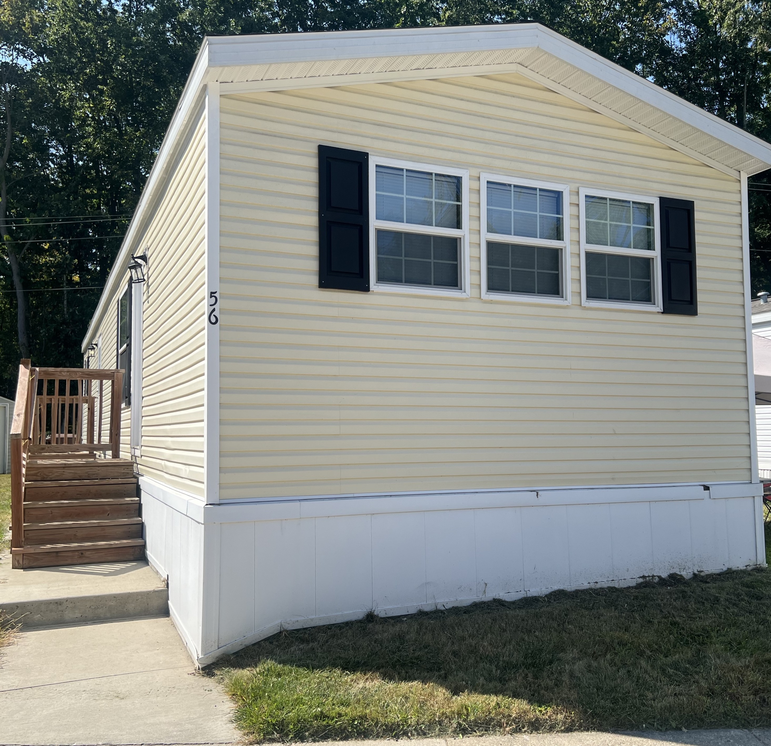 A photo of the home