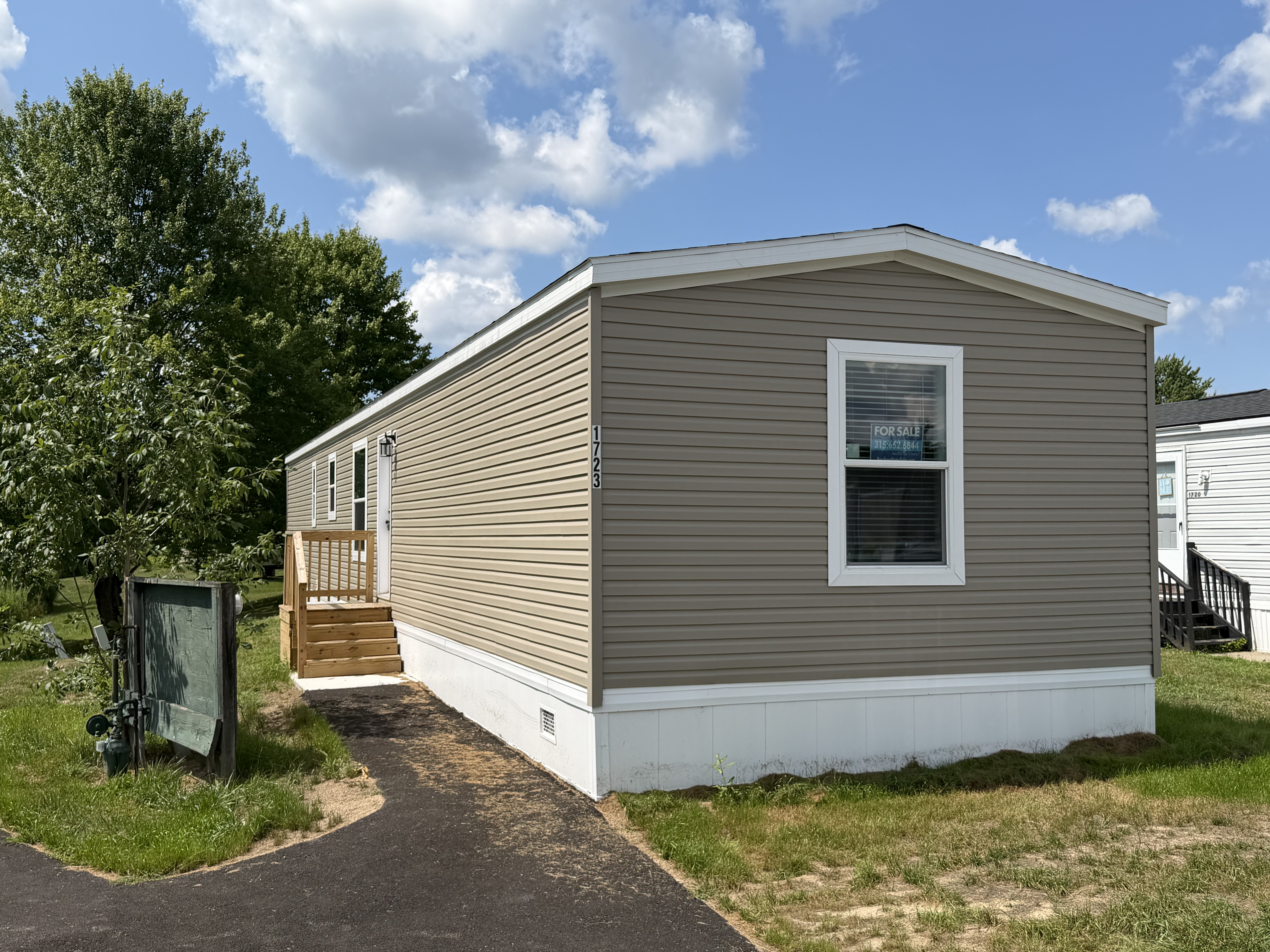 A photo of the home