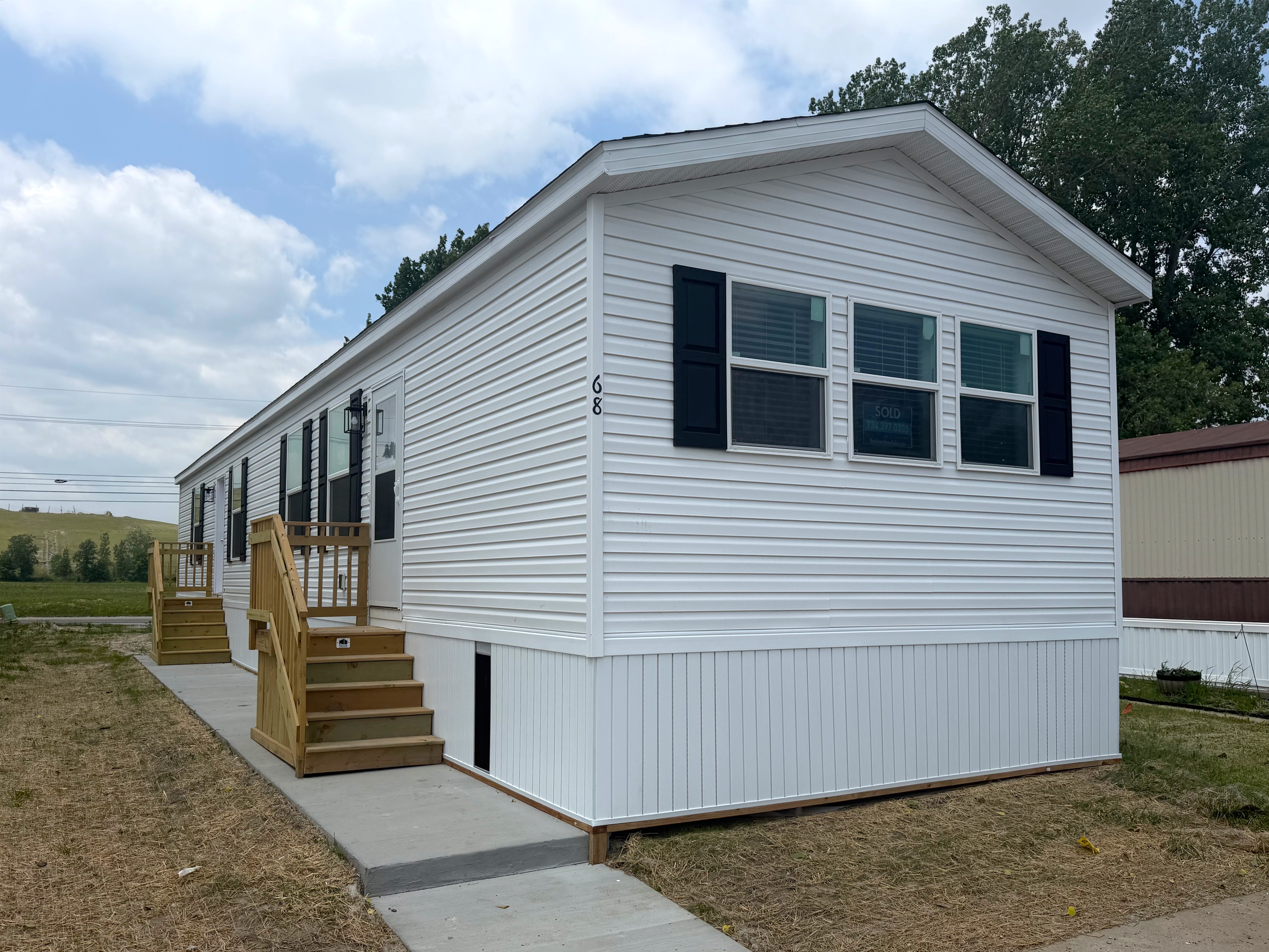 A photo of the home