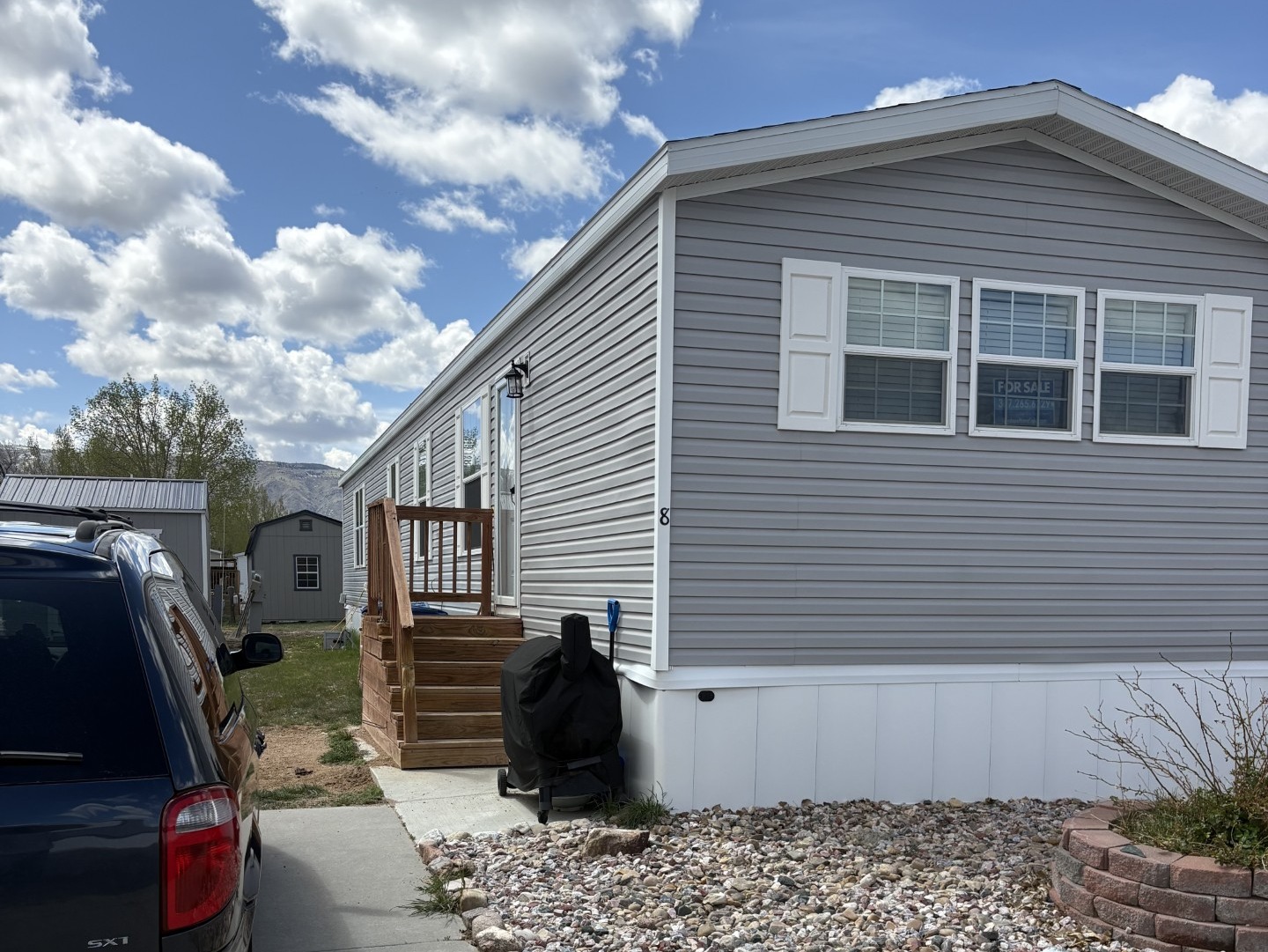 A photo of the home