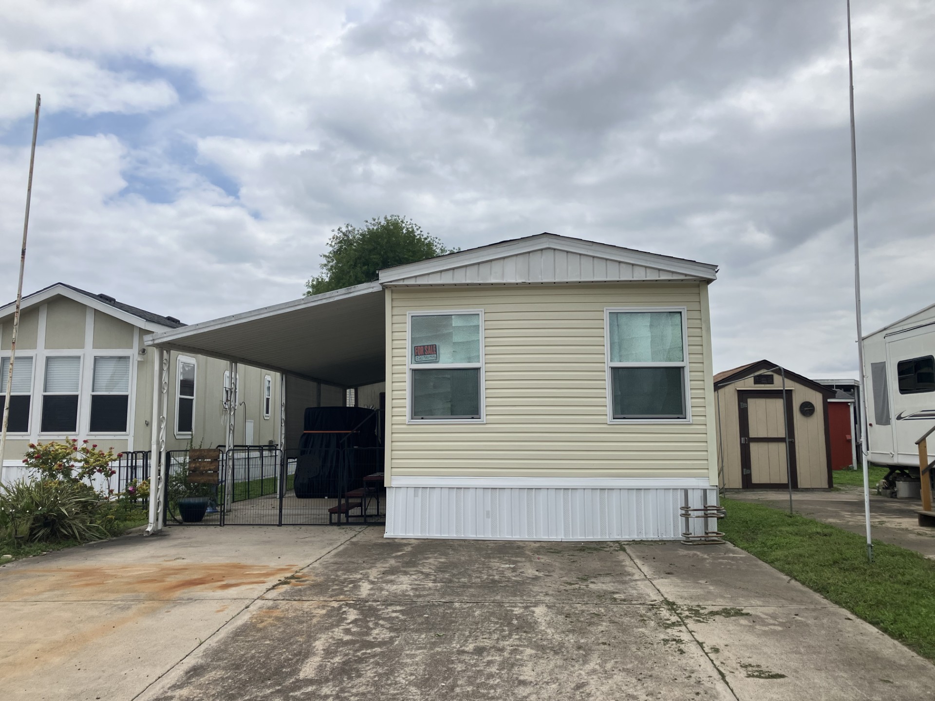 A photo of the home