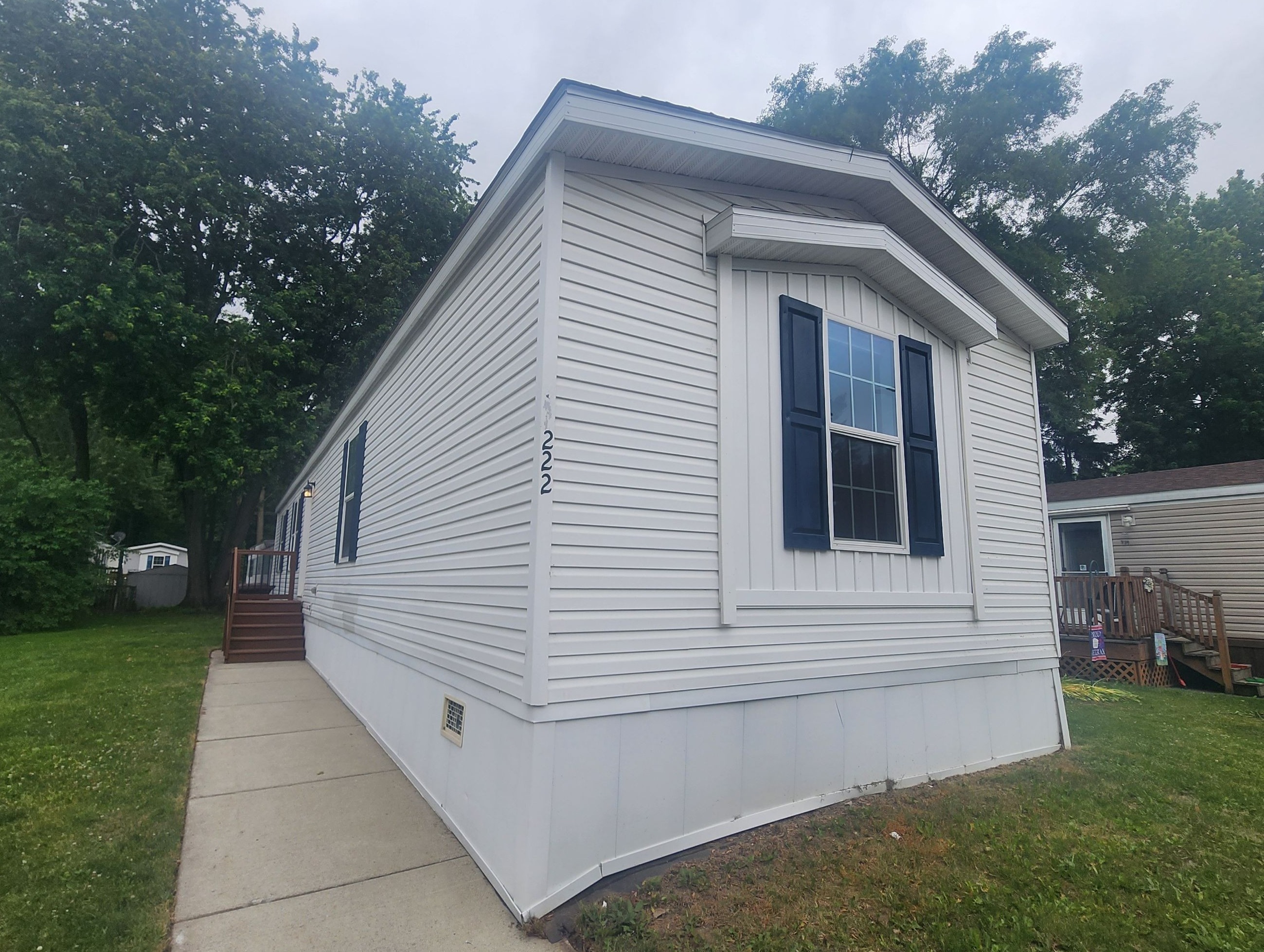 A photo of the home