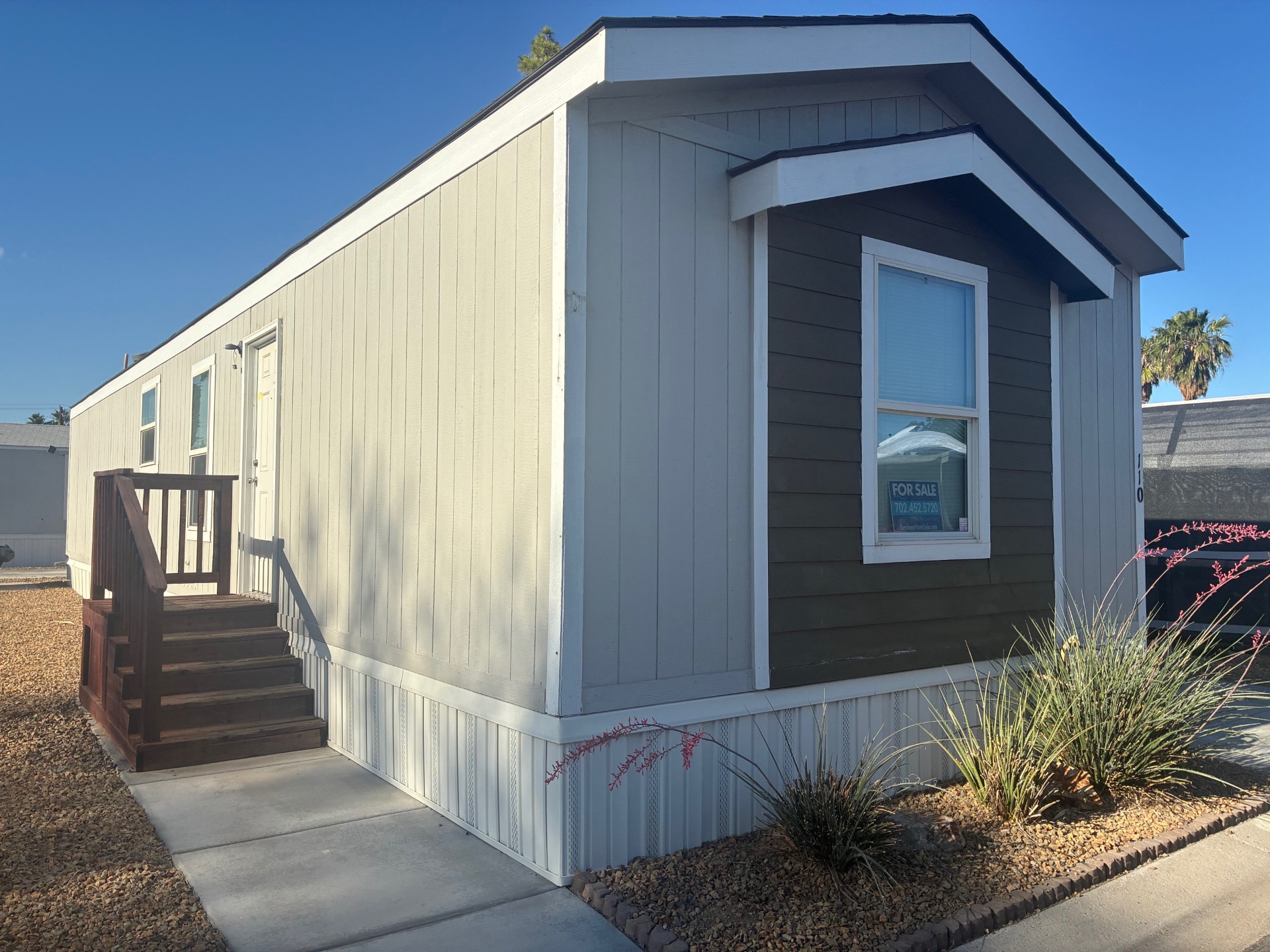 A photo of the home