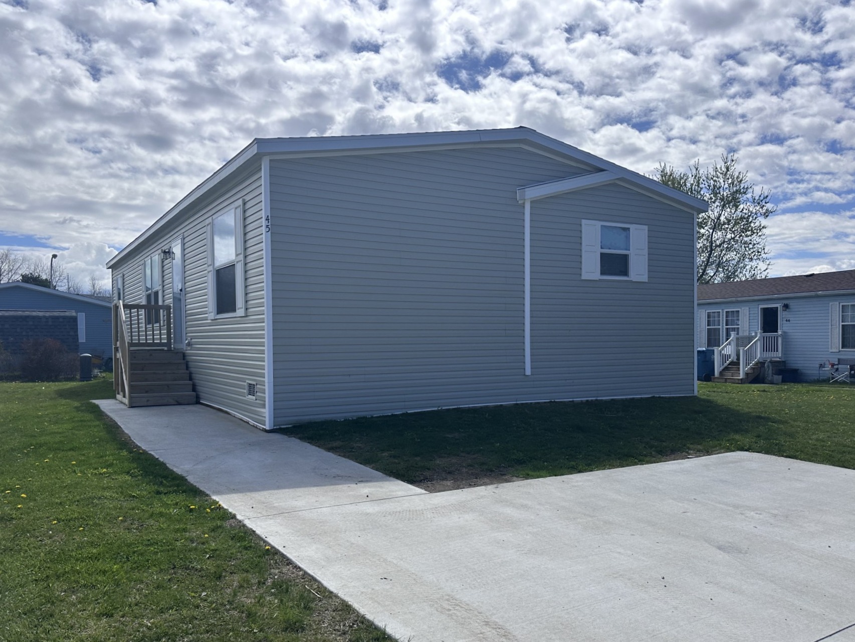 A photo of the home