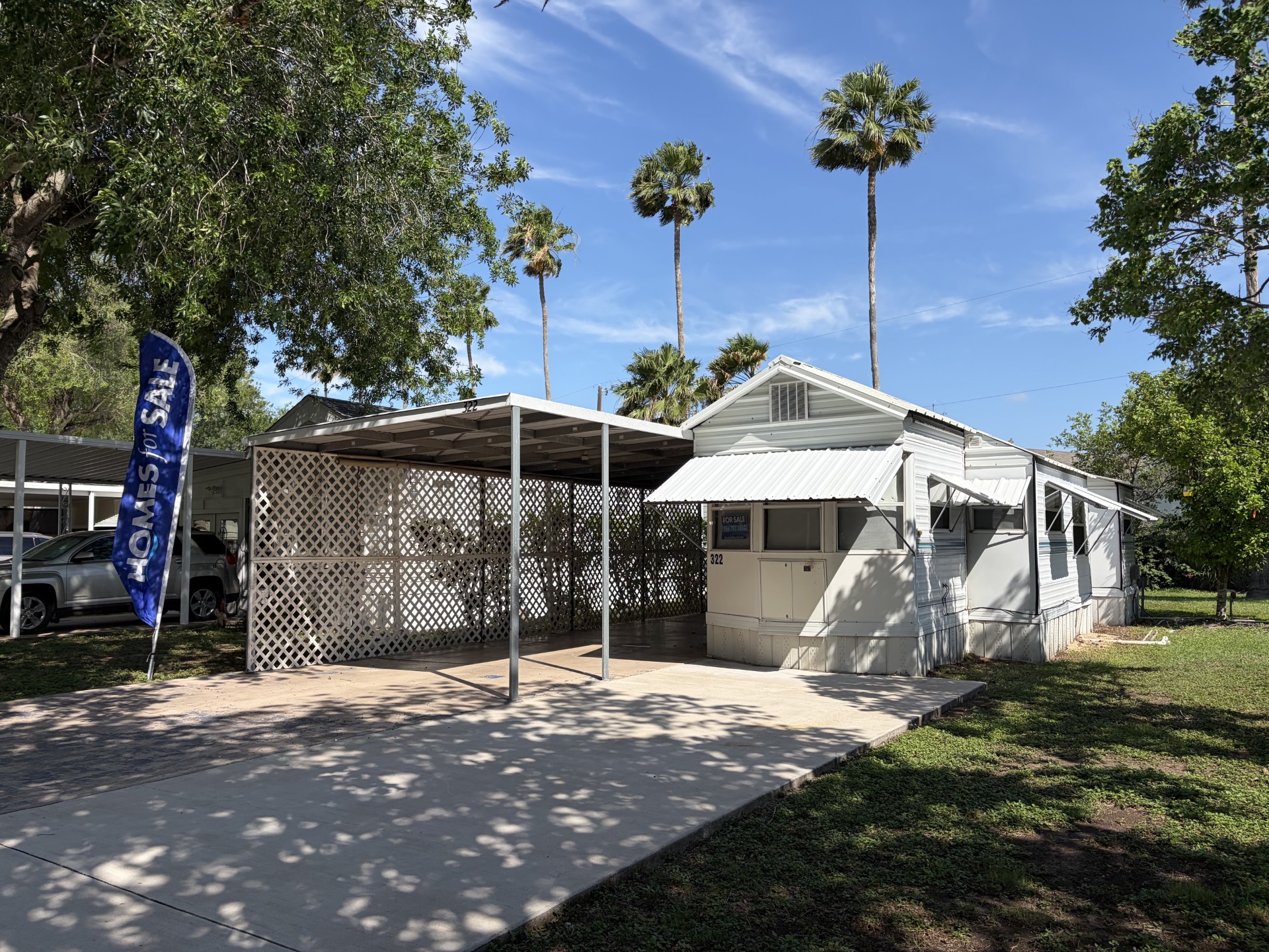 A photo of the home