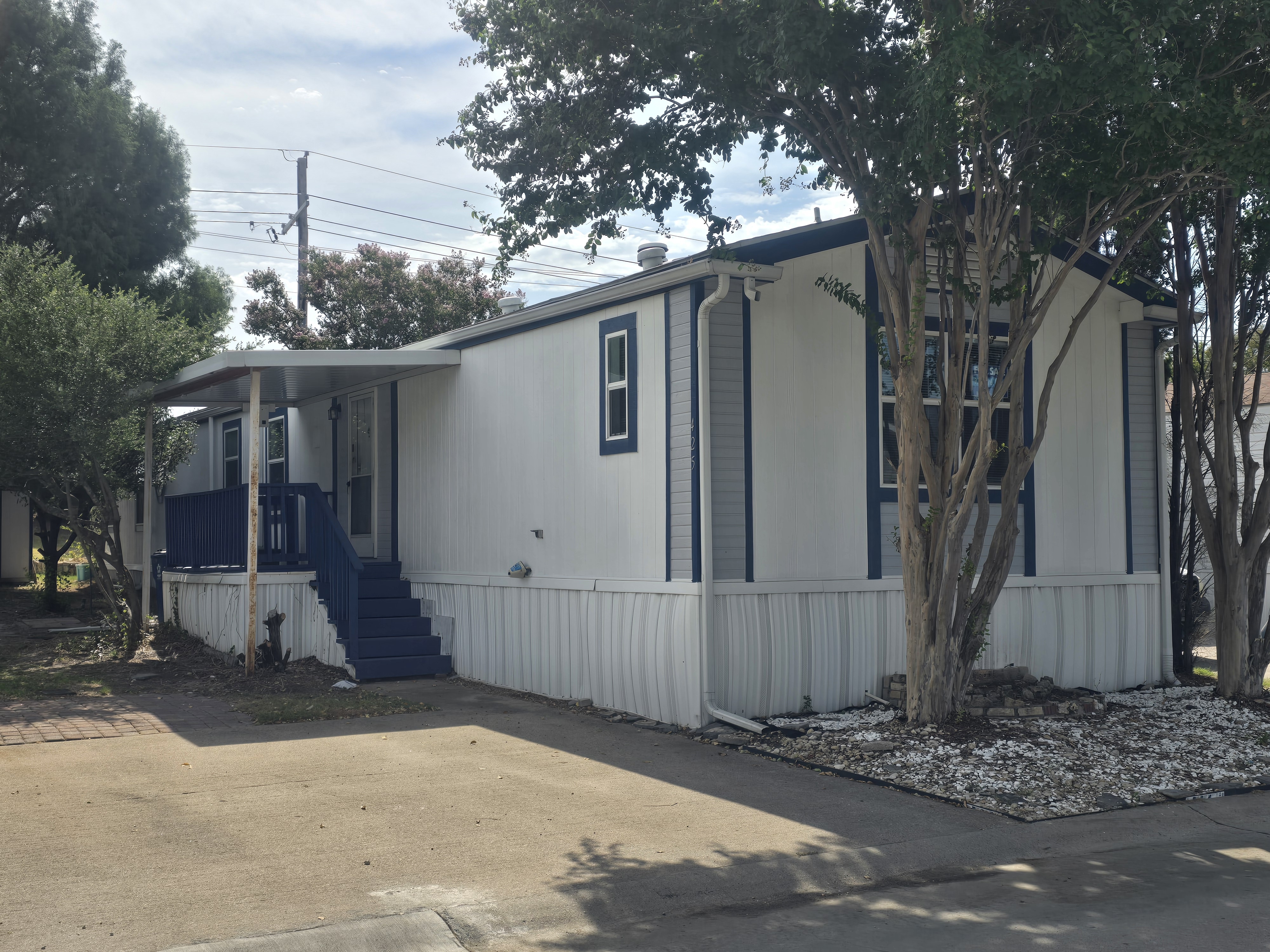 A photo of the home