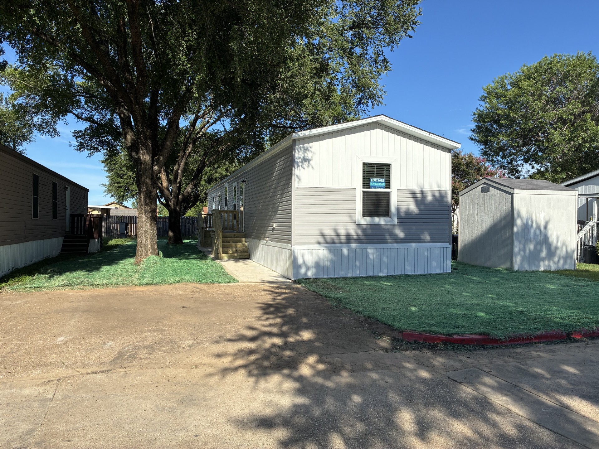 A photo of the home