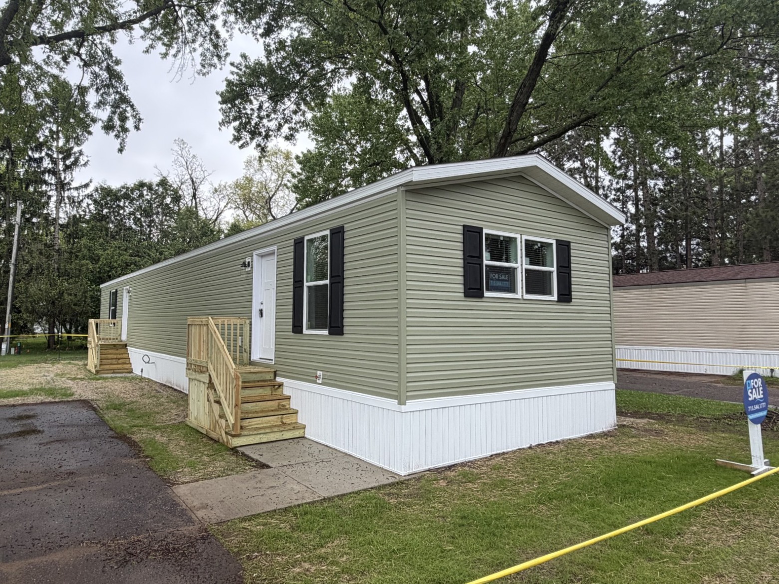 A photo of the home