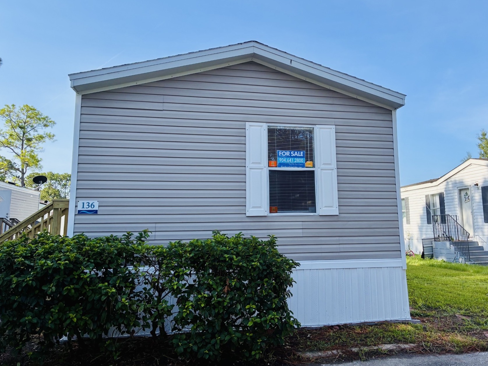 A photo of the home
