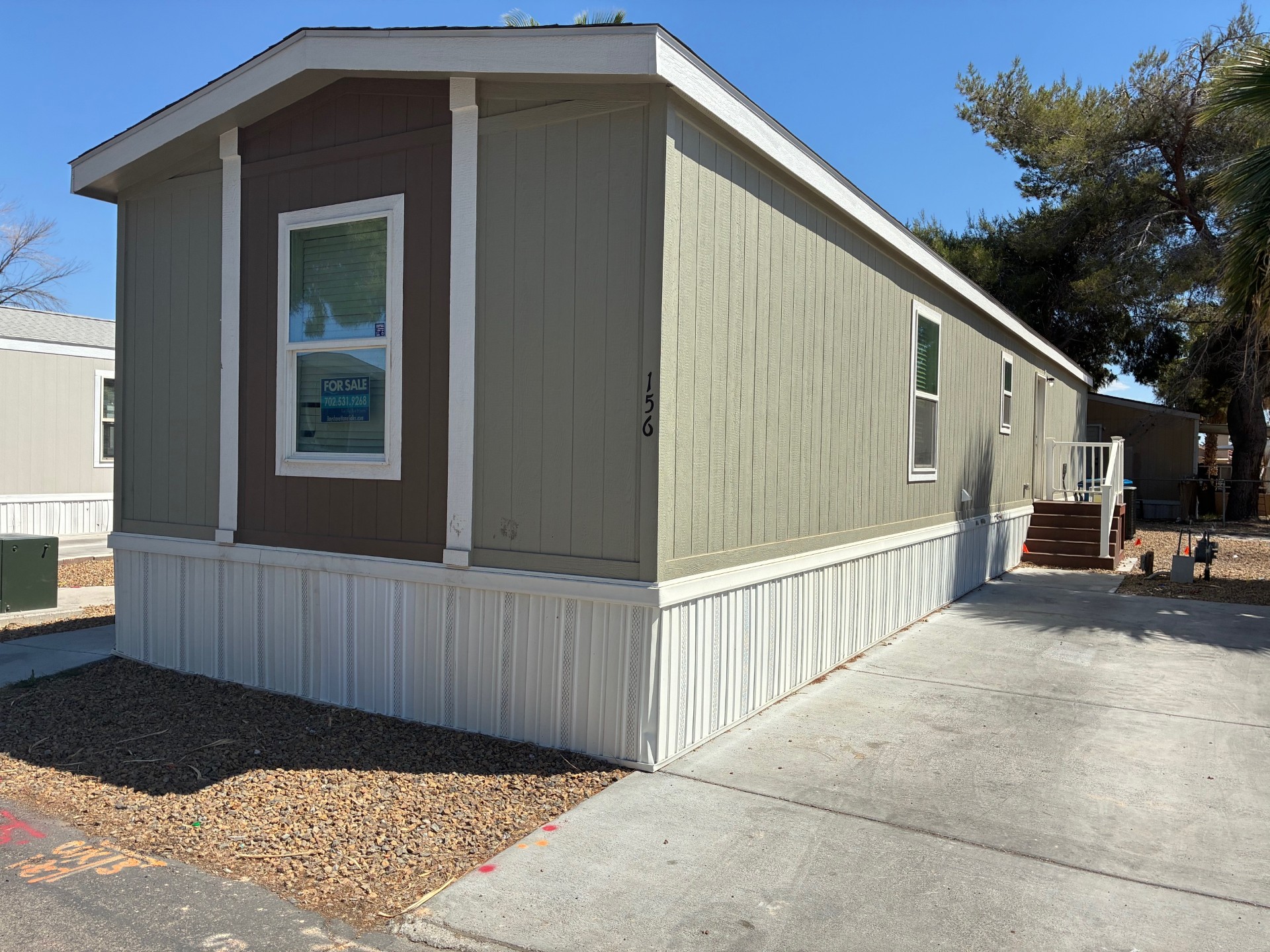 A photo of the home
