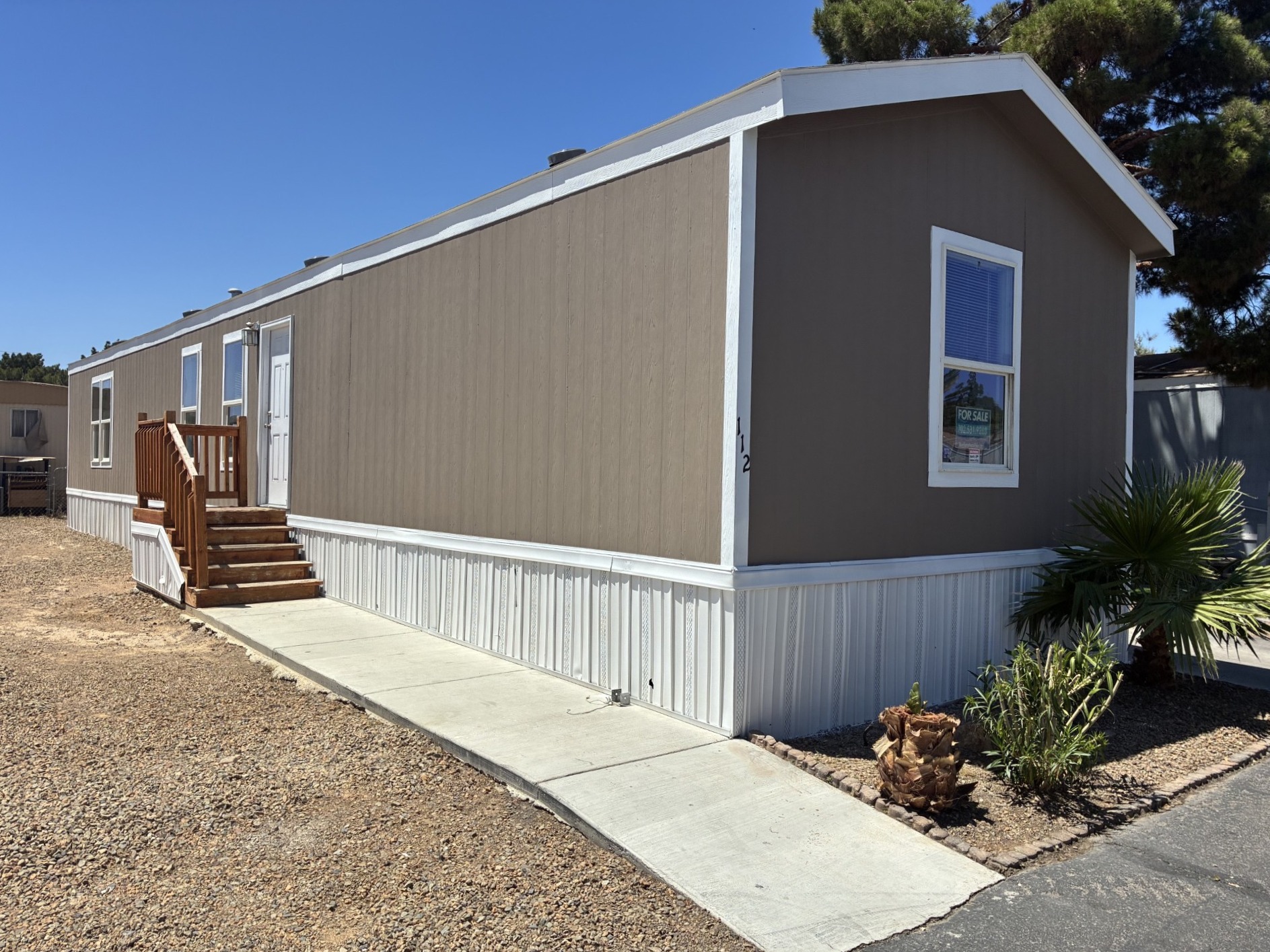 A photo of the home