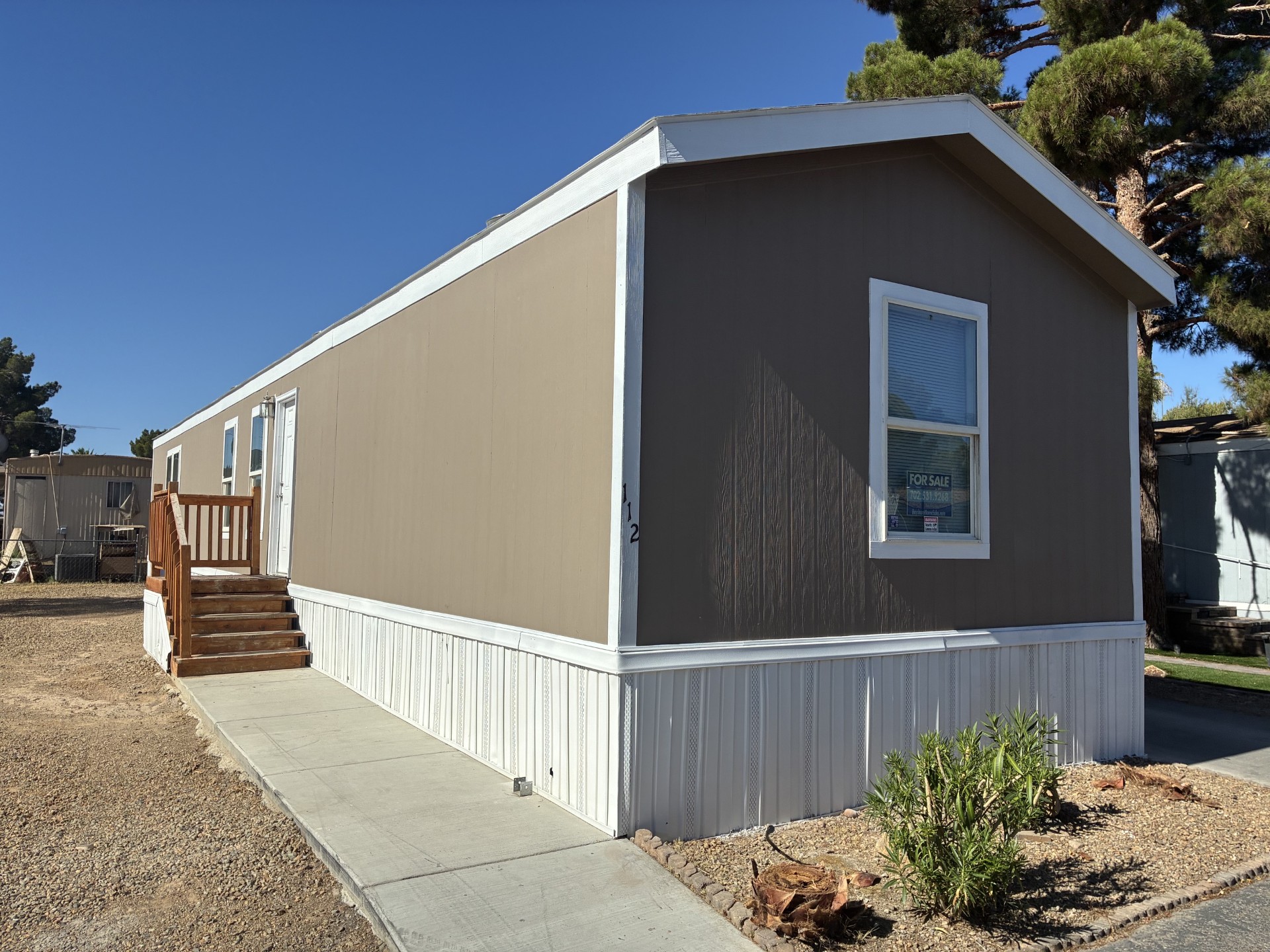 A photo of the home