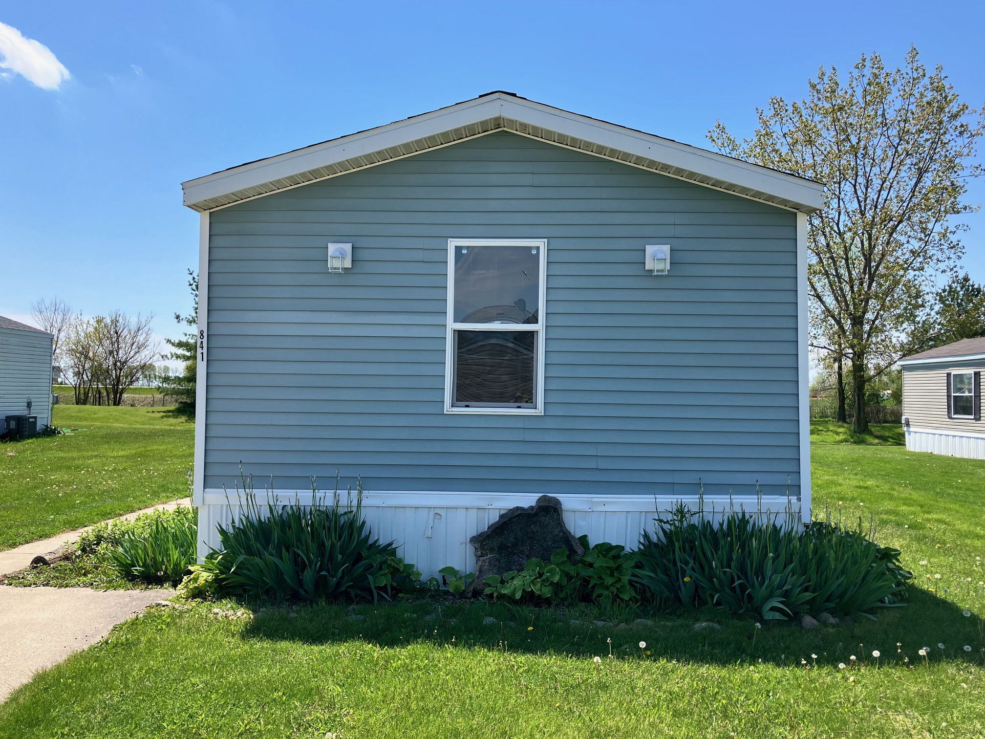 A photo of the home