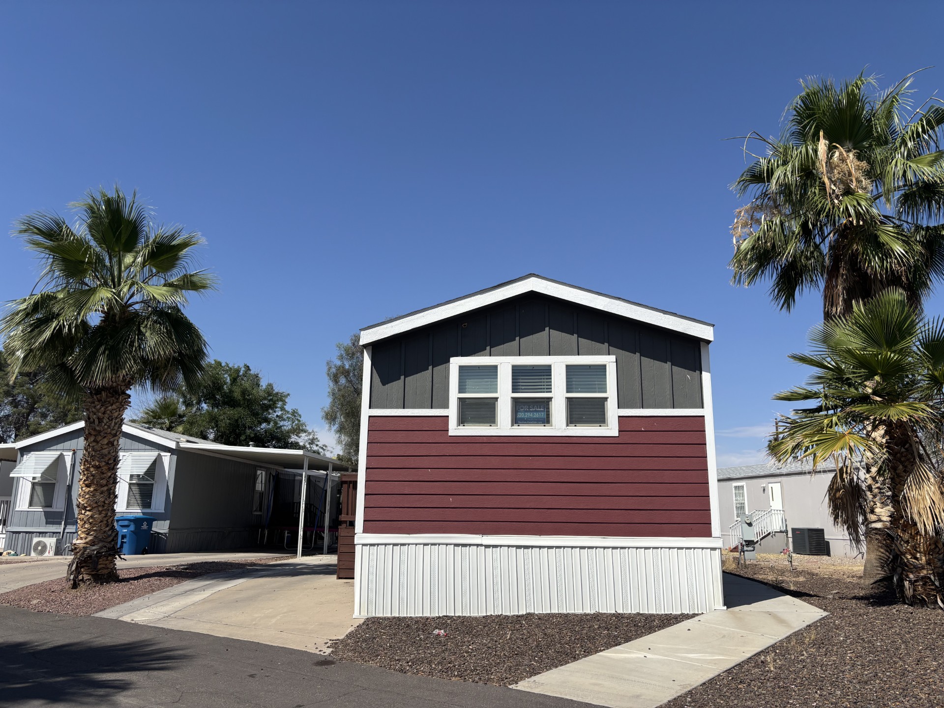 A photo of the home
