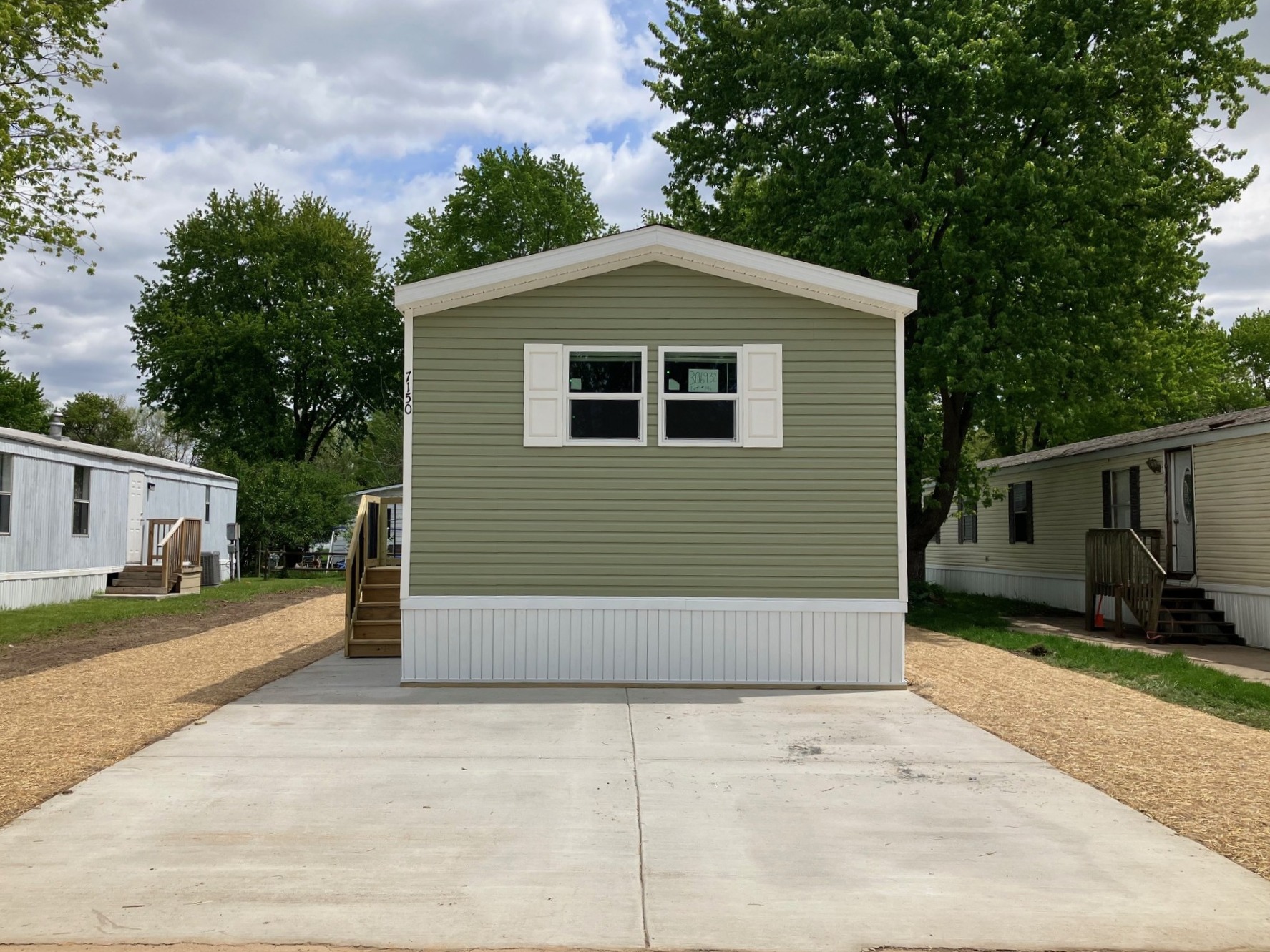 A photo of the home