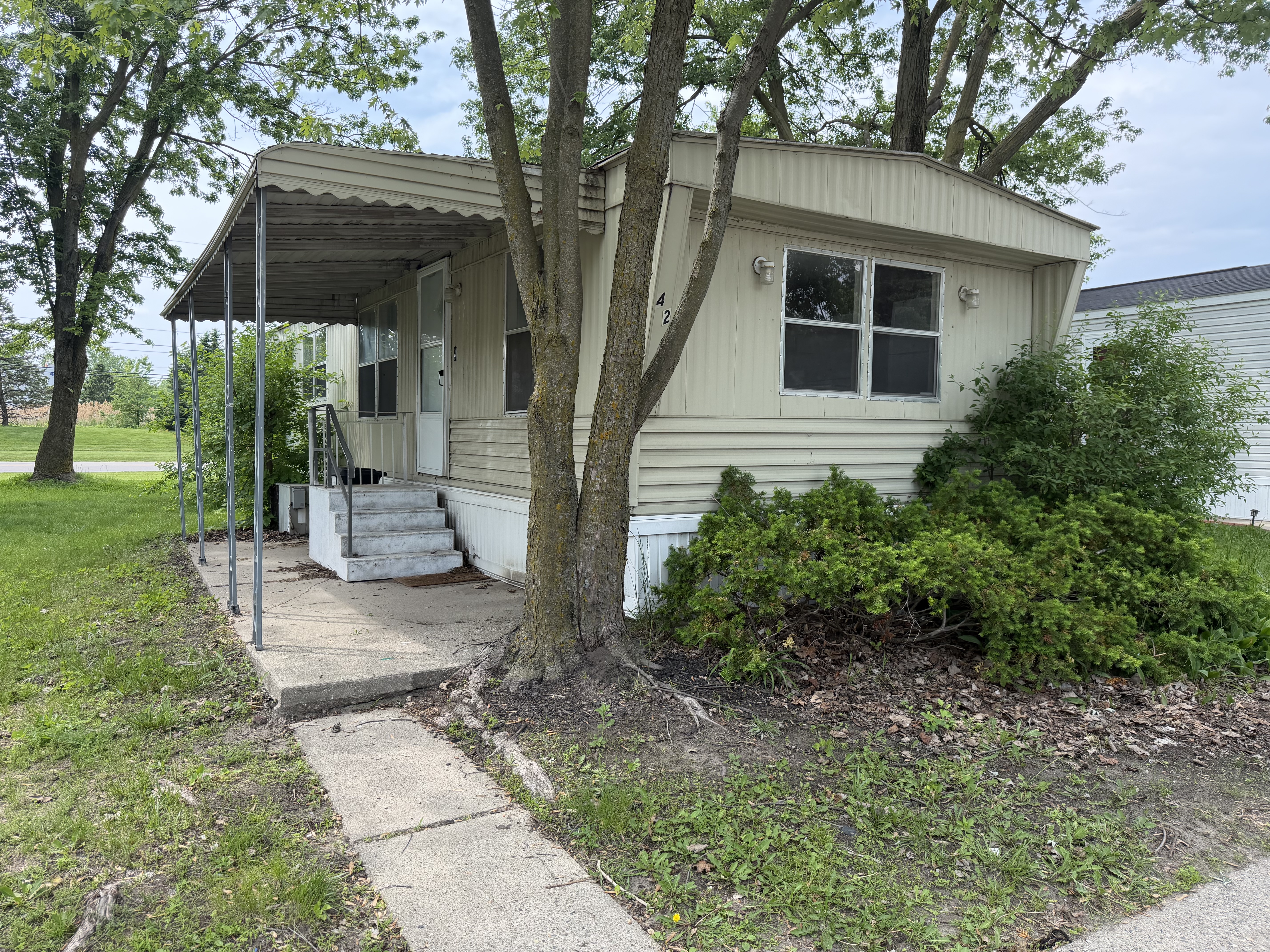 A photo of the home