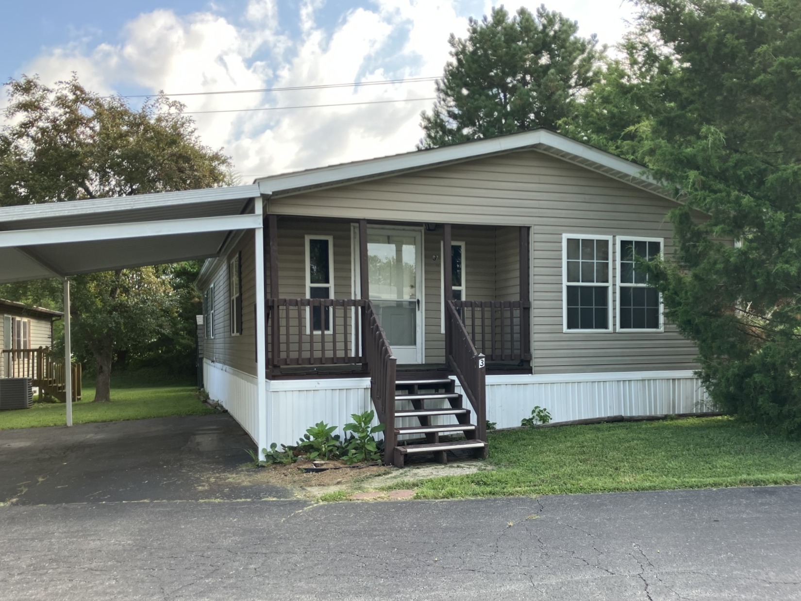 A photo of the home