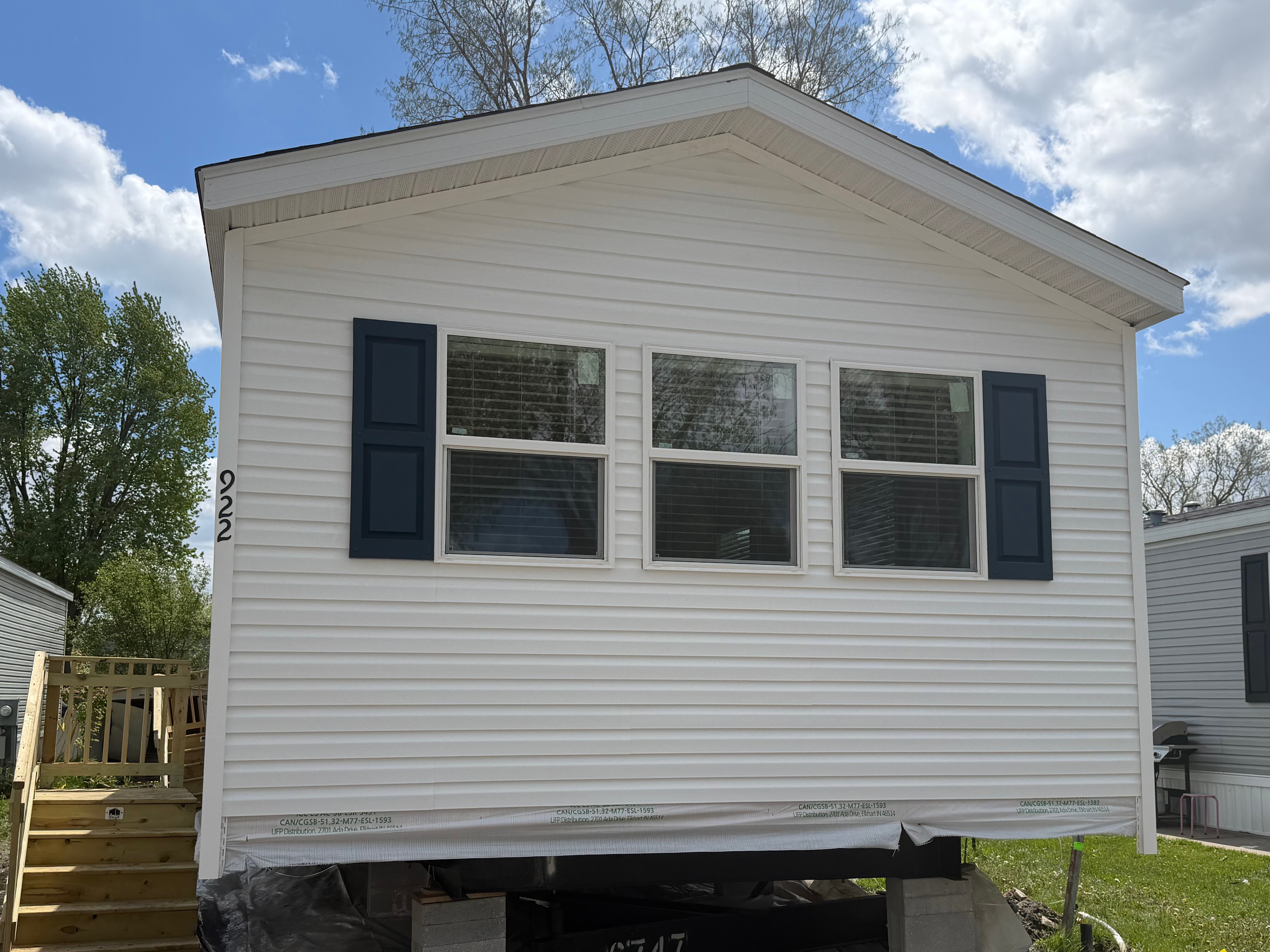 A photo of the home