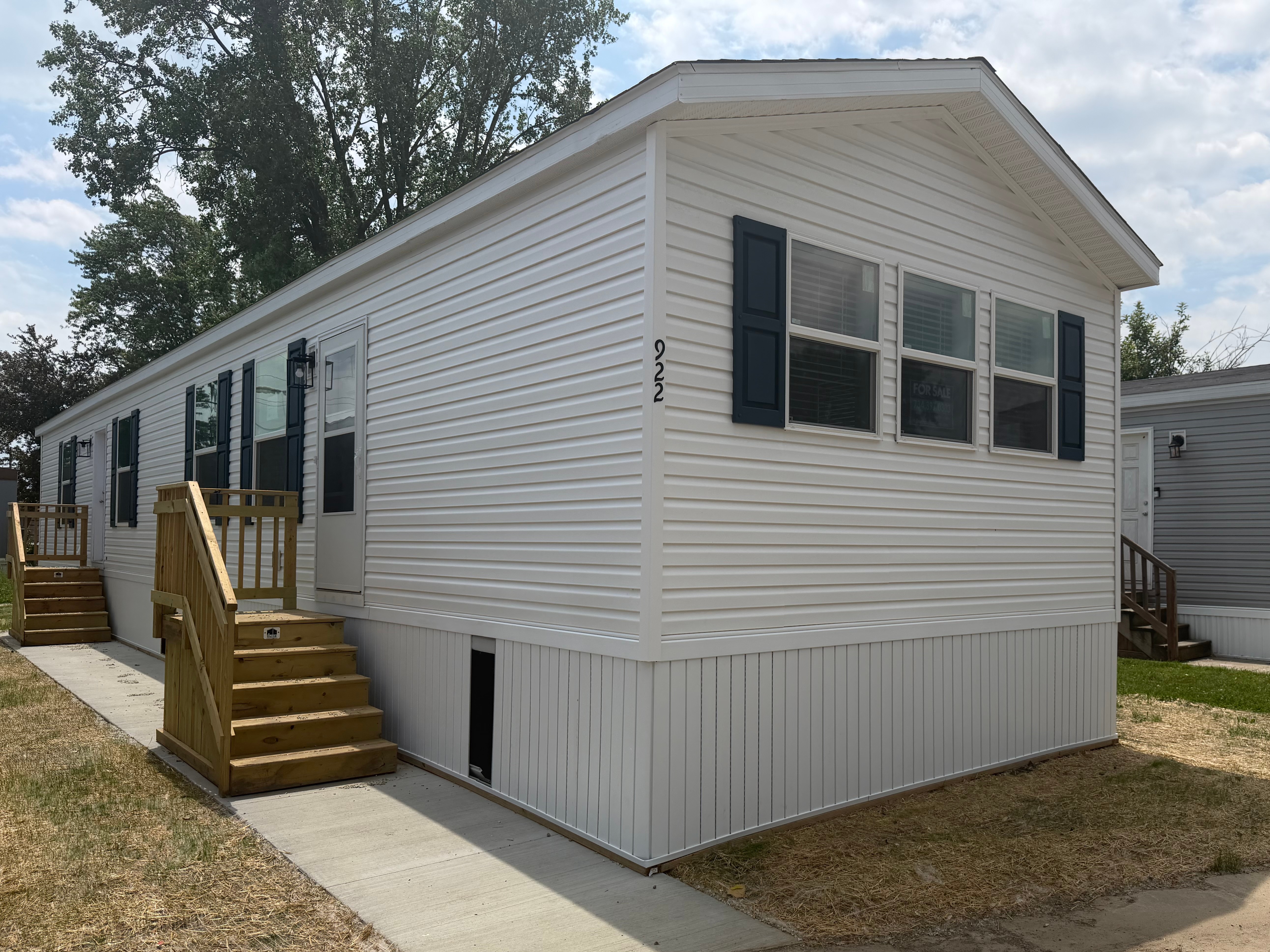 A photo of the home