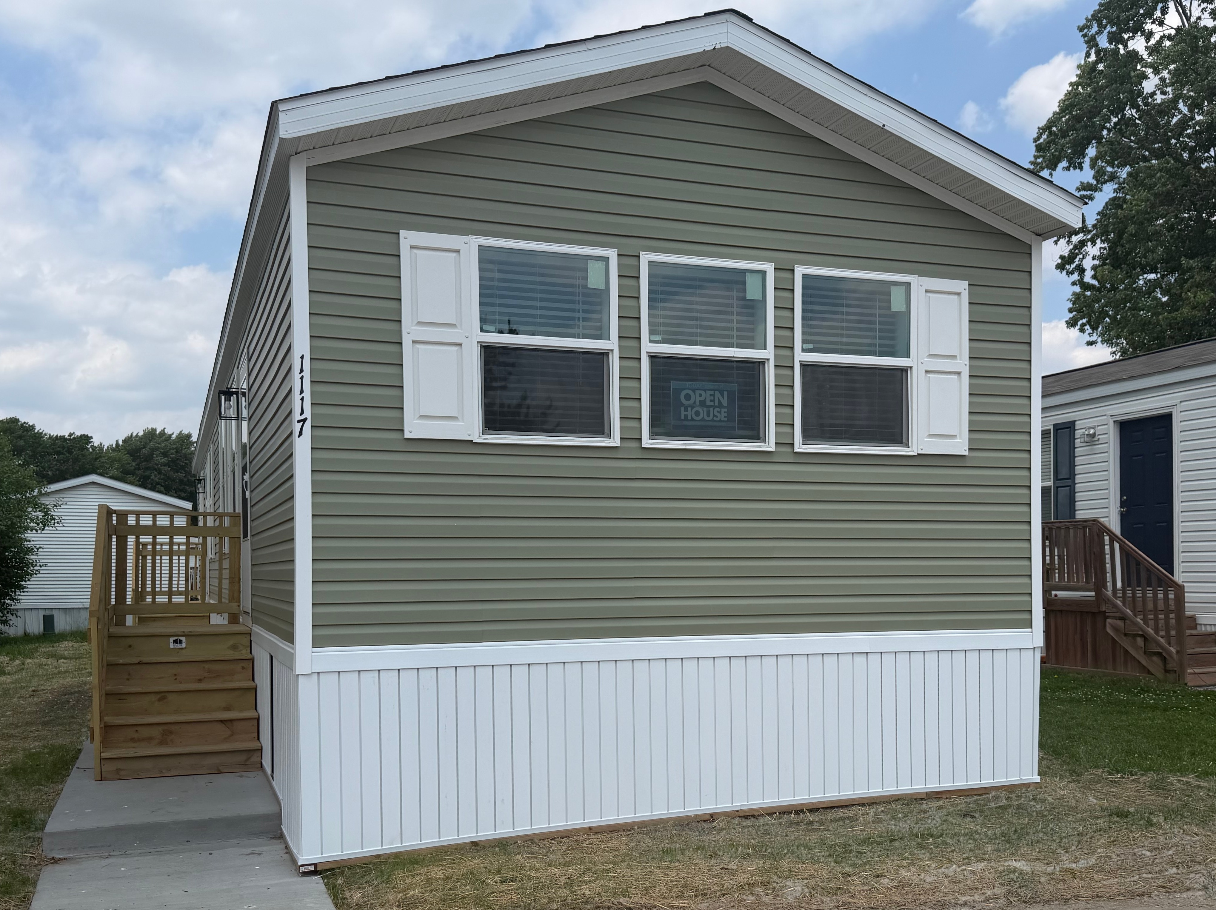 A photo of the home