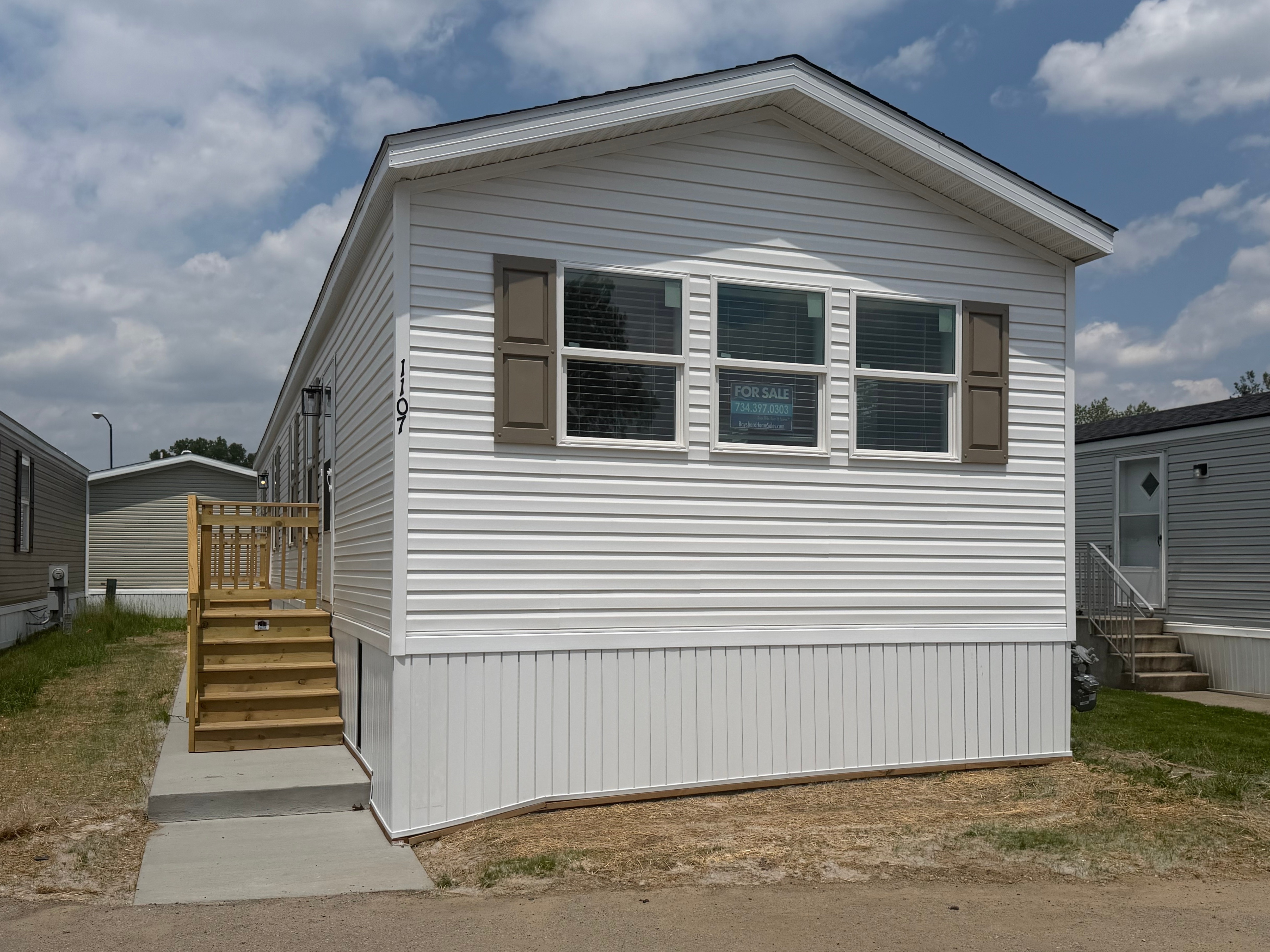 A photo of the home