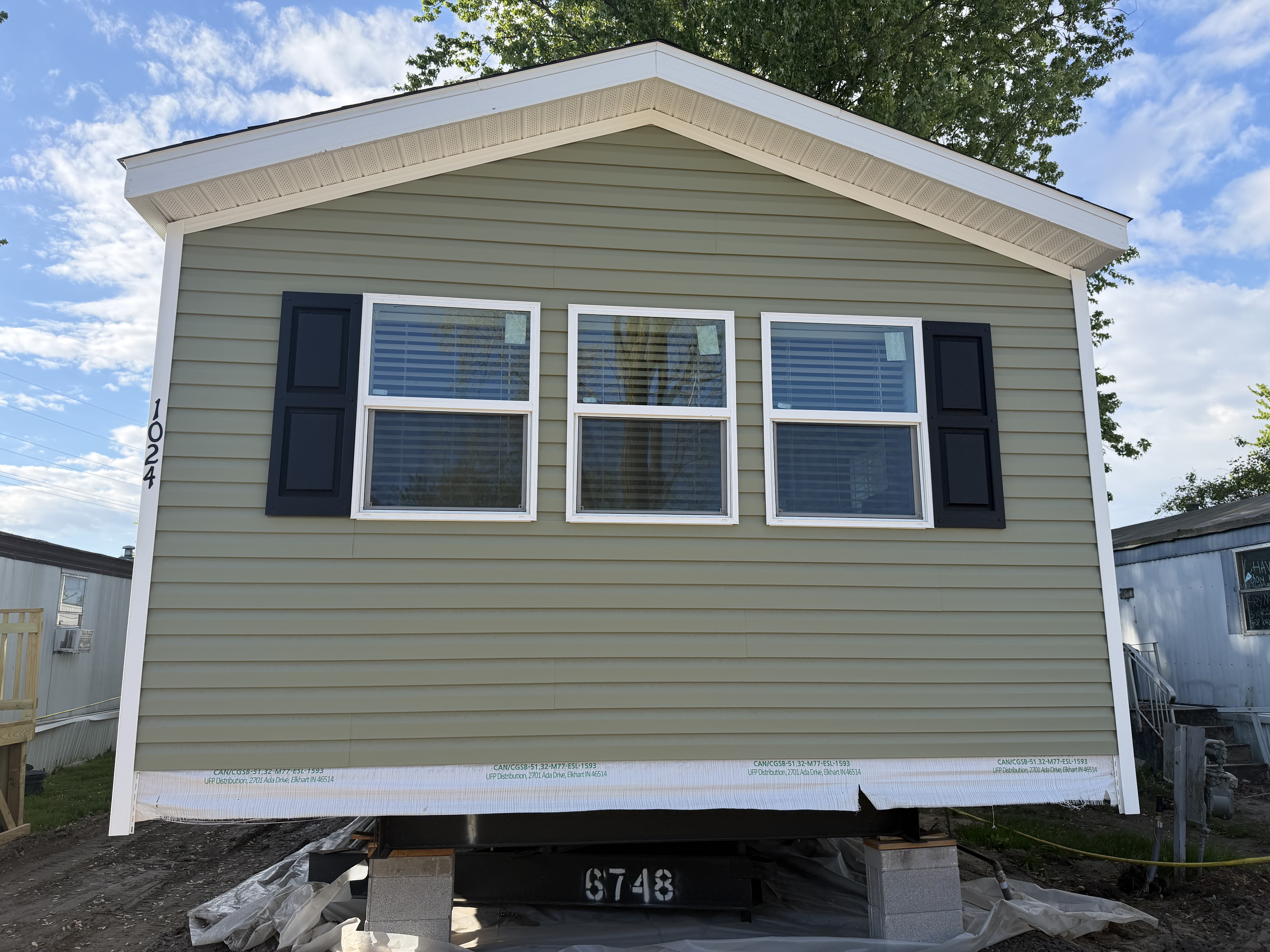 A photo of the home
