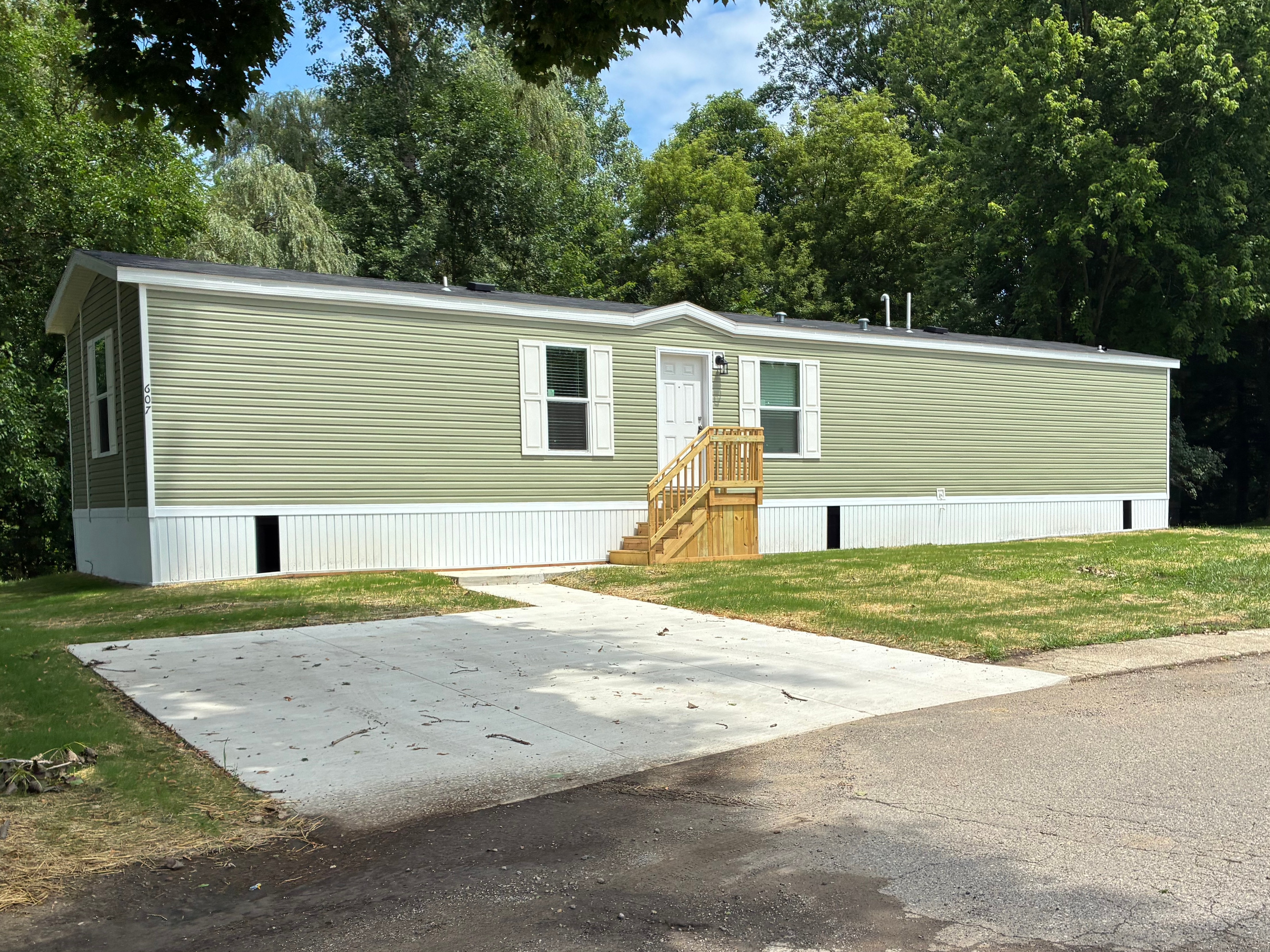 A photo of the home