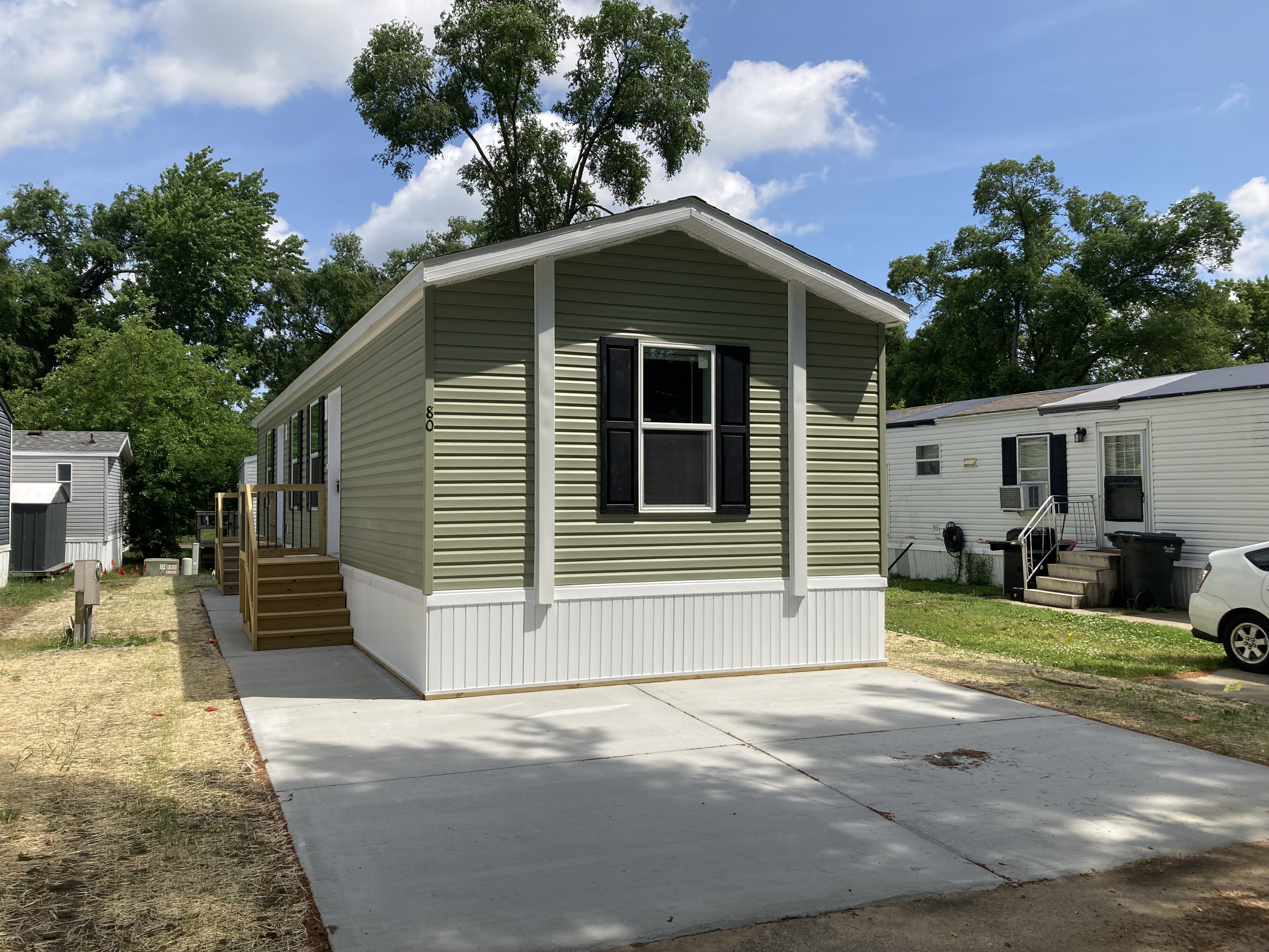 A photo of the home